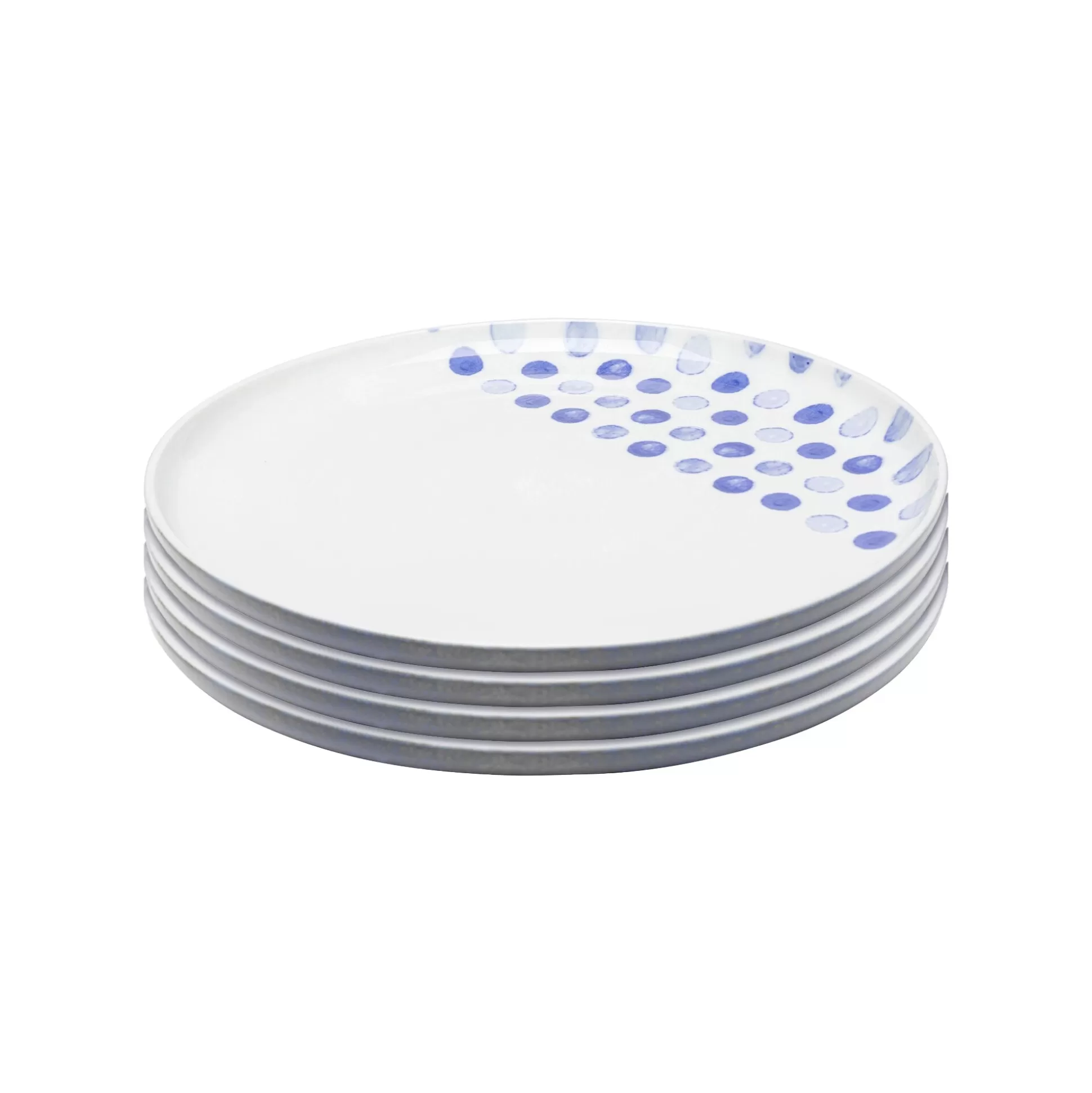 Assiettes Partito Dots 27cm Set De 4 ^KARE Design Fashion