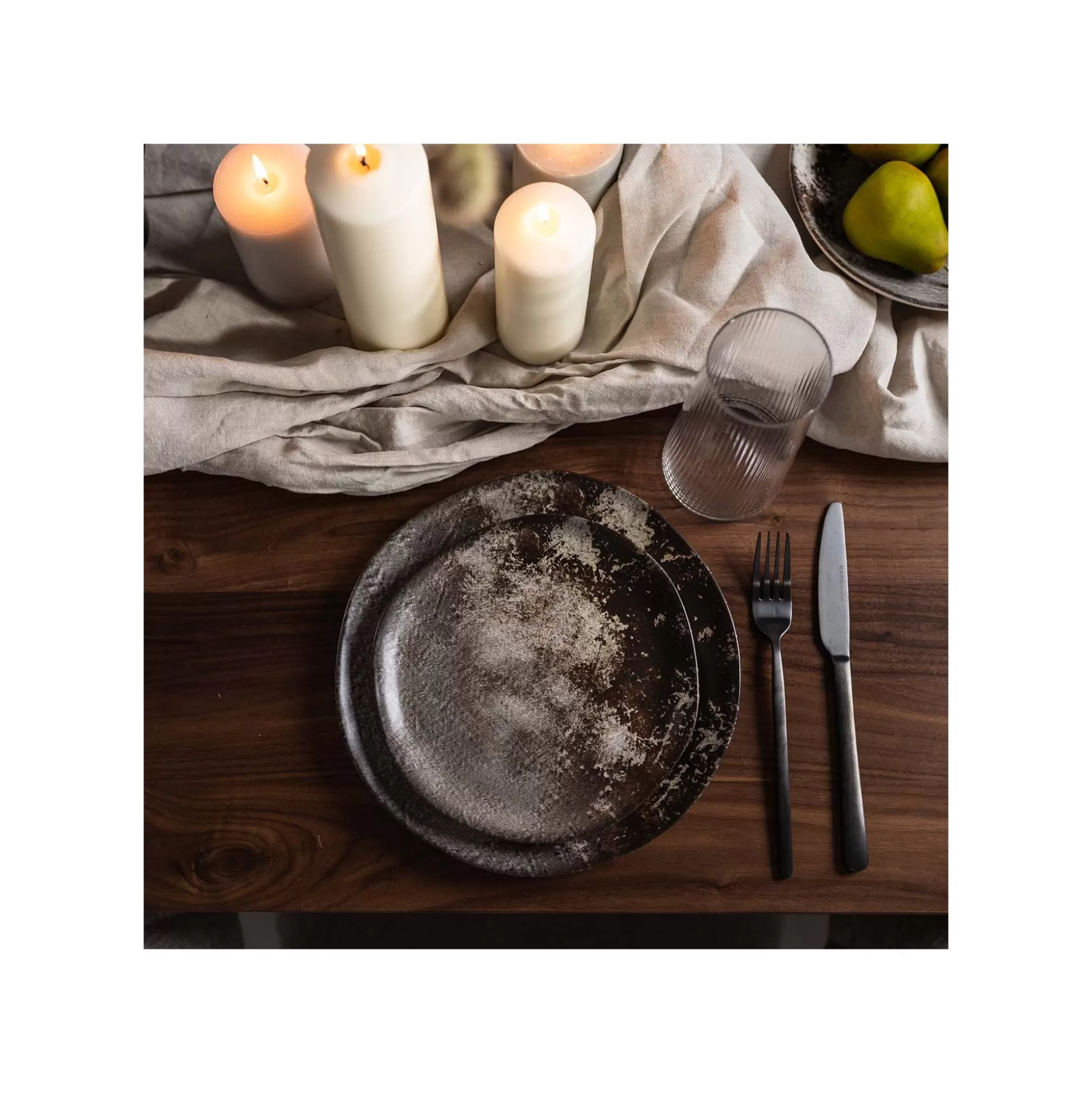 Assiettes Savannah 20cm Set De 4 ^KARE Design Store