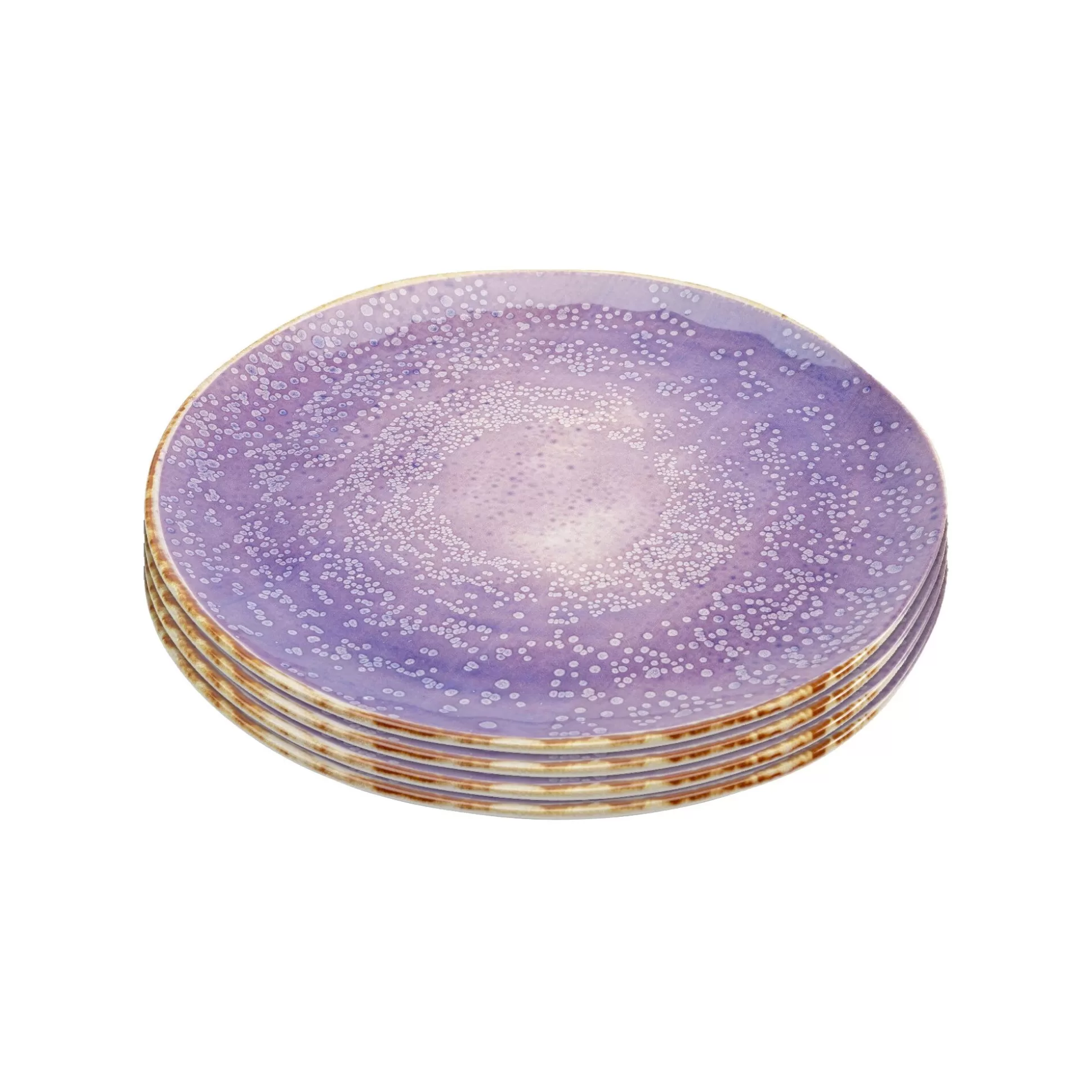 Assiettes Shirley Violettes 26cm Set De 4 ^KARE Design Shop