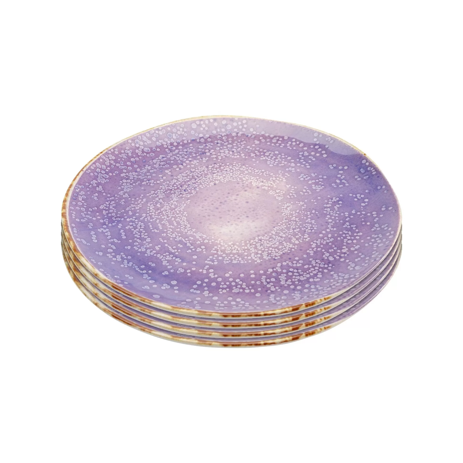Assiettes Shirley Violettes 20cm Set De 4 ^KARE Design Flash Sale