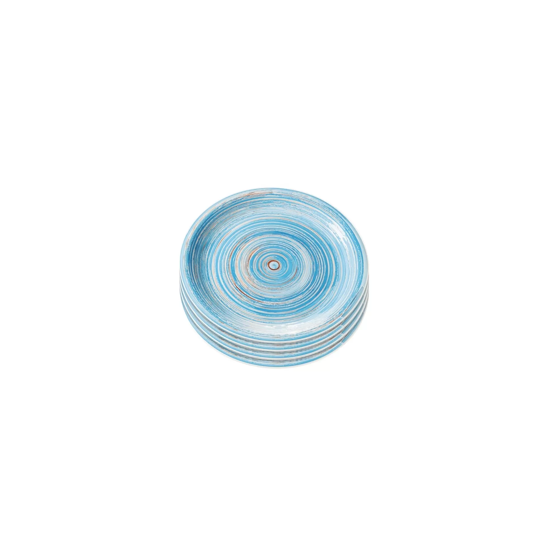 Assiettes Swirl Blue 19cm Set De 4 ^KARE Design Flash Sale