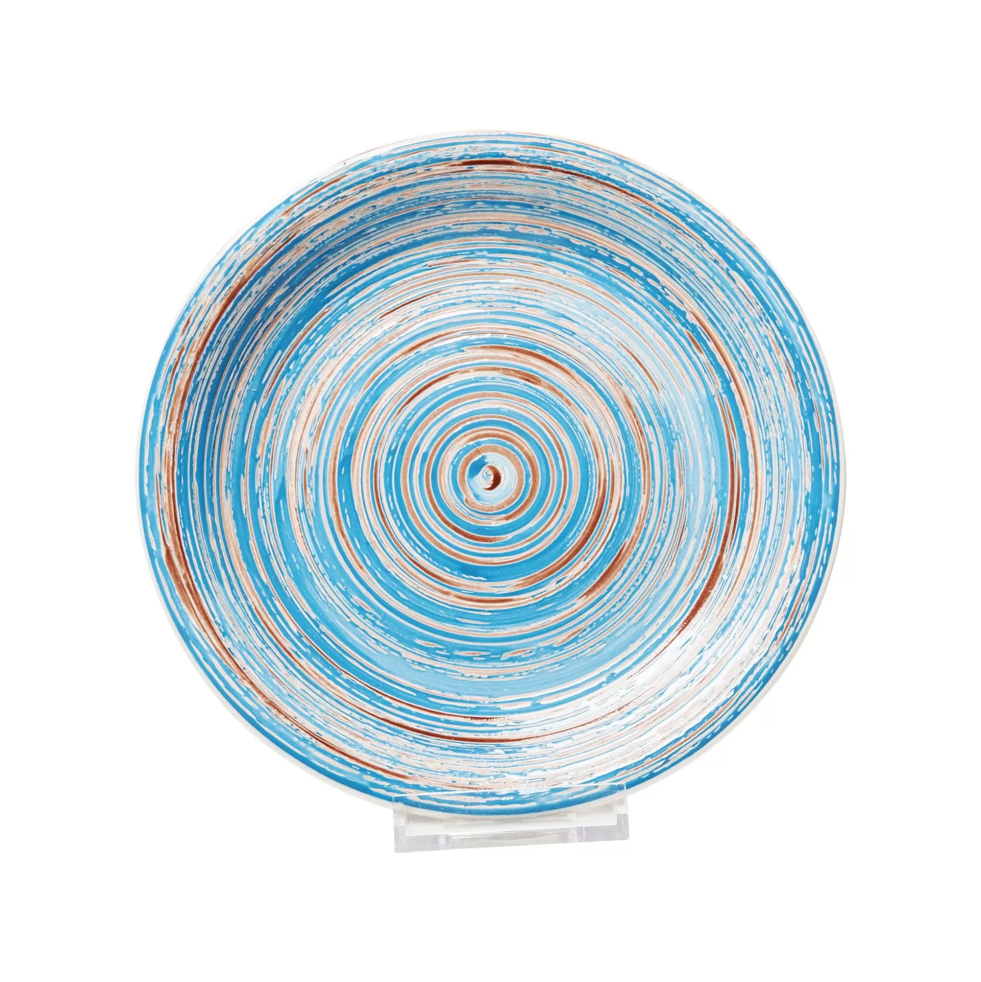 Assiettes Swirl Blue 27cm Set De 4 ^KARE Design Best