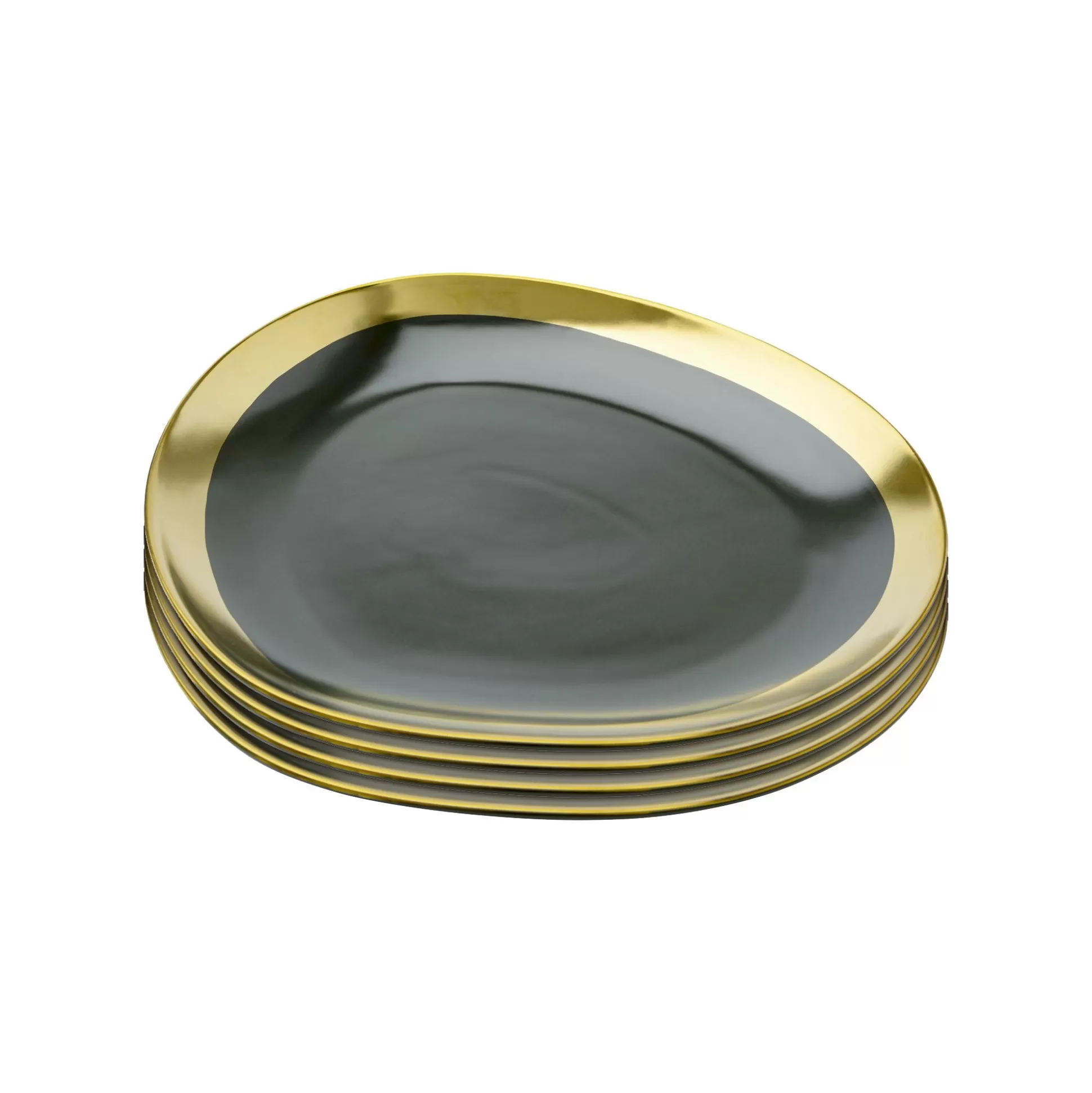 Assiettes Vibrations 27cm Set De 4 ^KARE Design Fashion