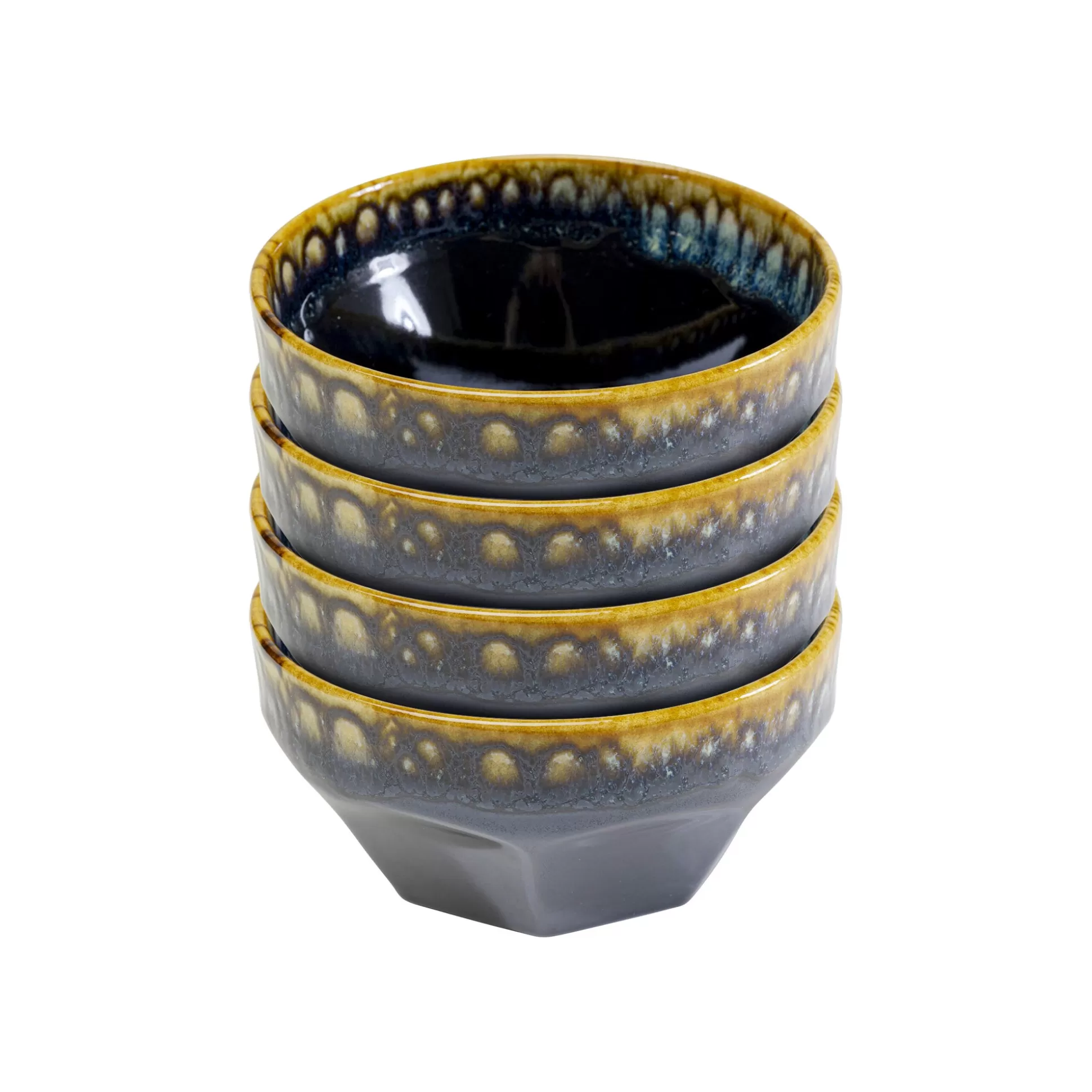 Bols Lio Bleus 15cm Set De 4 ^KARE Design Cheap