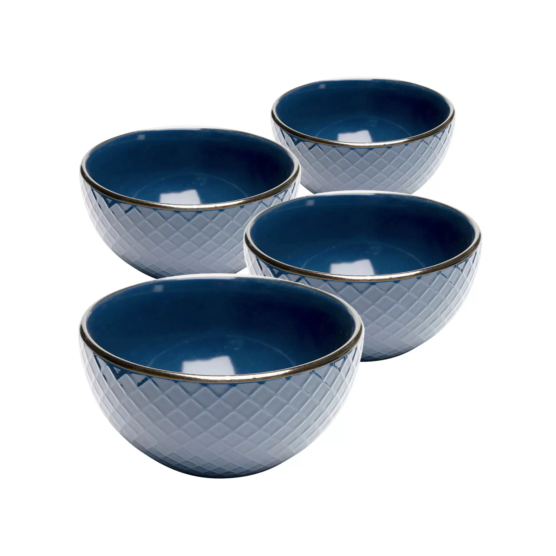 Bols Muse Bleus Set De 4 ^KARE Design Hot