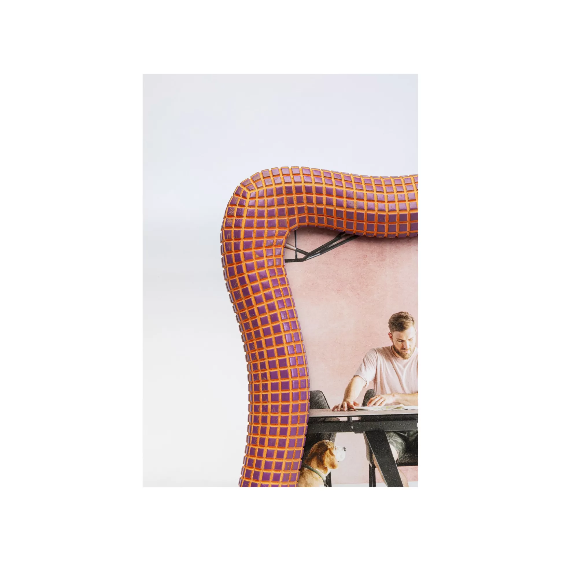 Cadre Photo Wavy 18x23cm Orange ^KARE Design Store