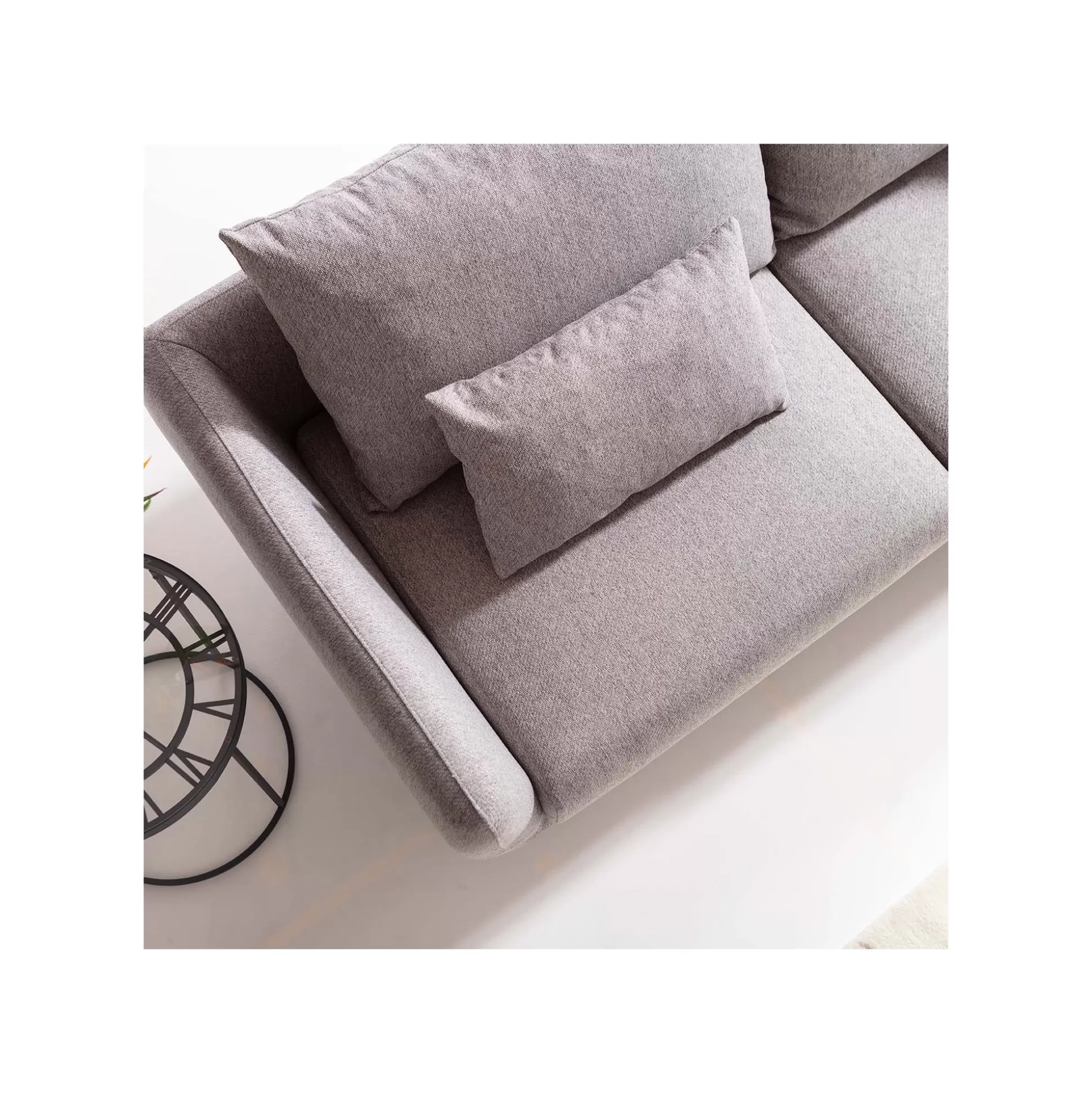 Canapé Amalfi 2 Places Gris ^KARE Design Discount