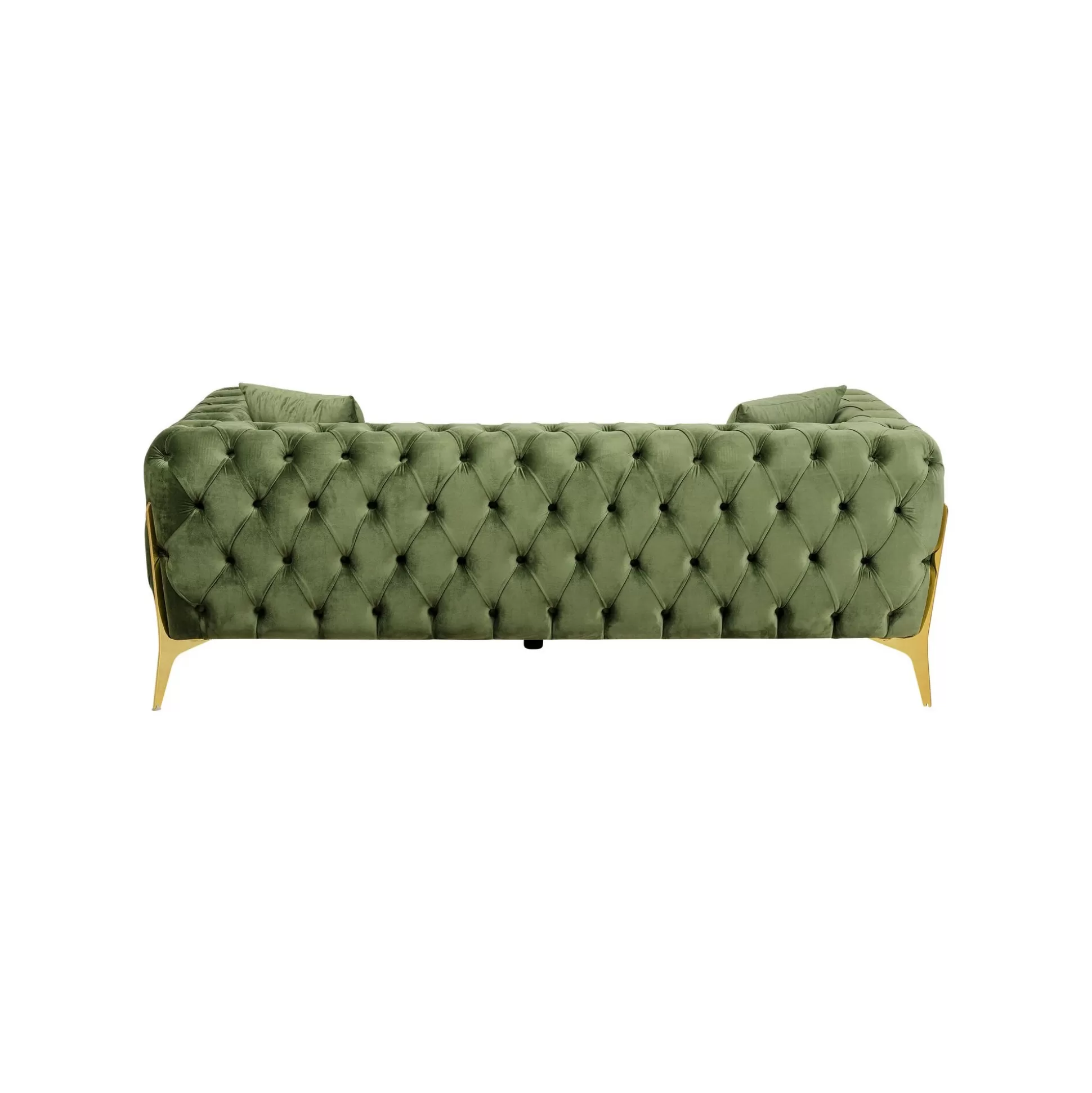 Canapé Bellissima 2 Places Velours Vert ^KARE Design Fashion