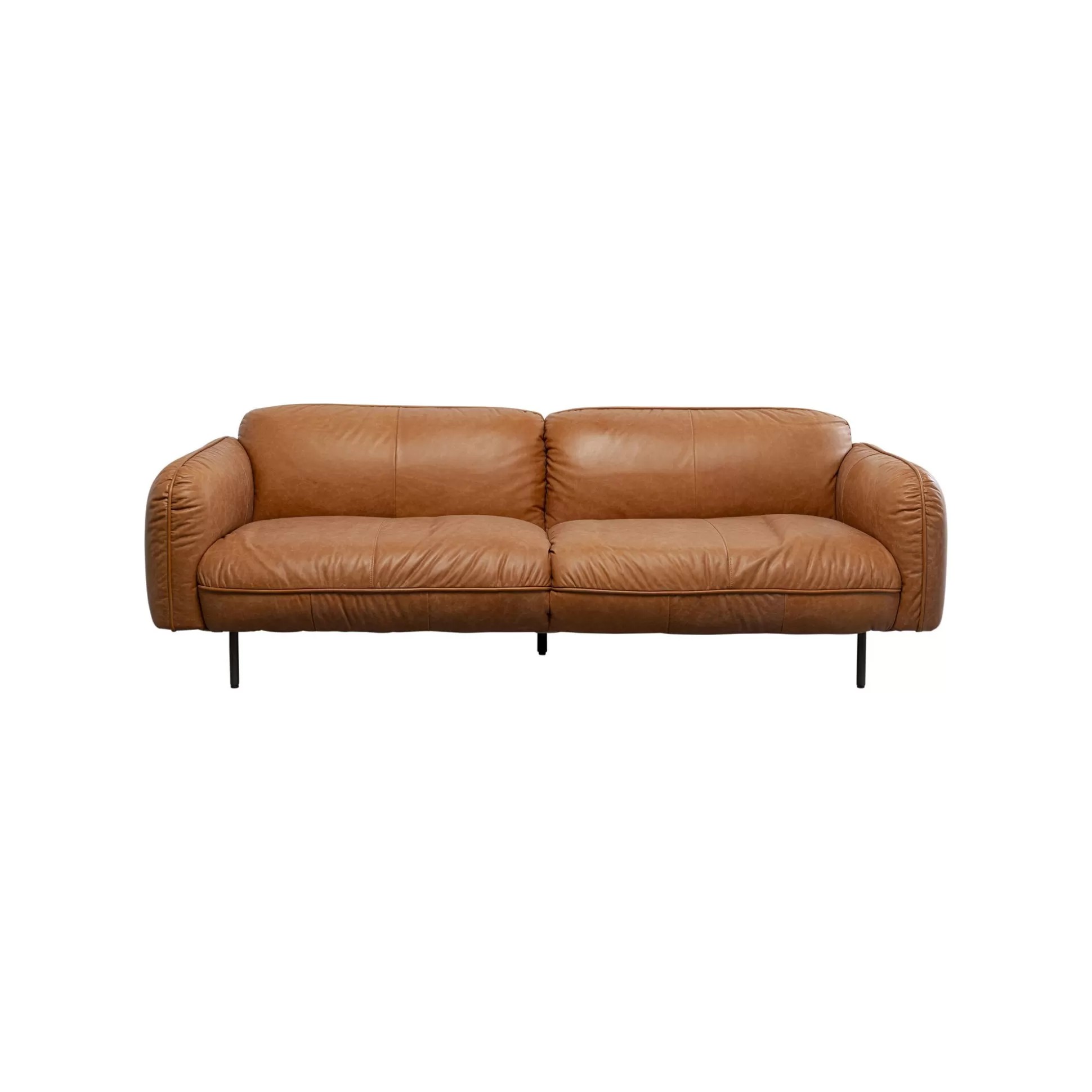 Canapé Calgary 3 Places Marron Clair ^KARE Design Best Sale