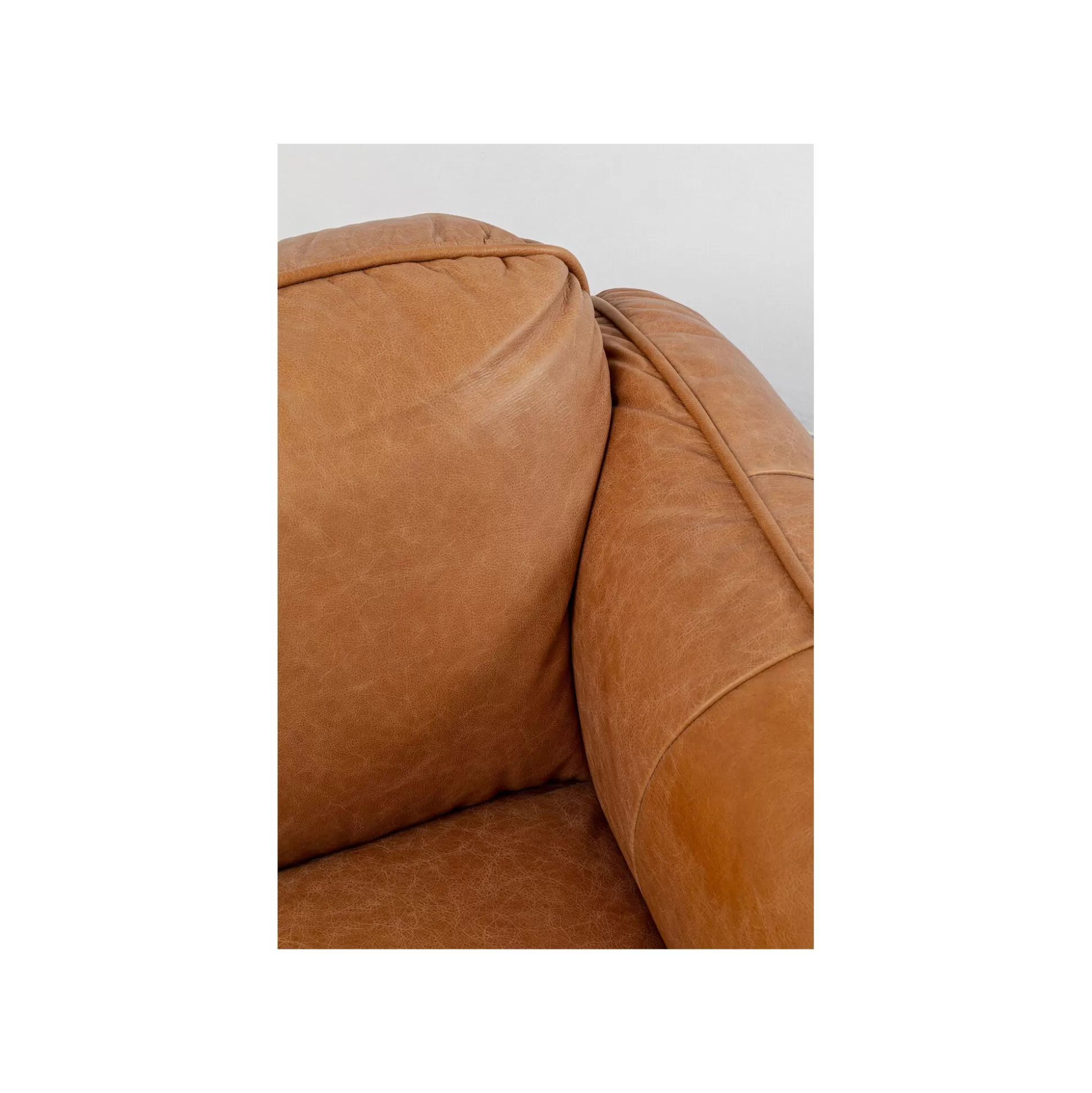 Canapé Calgary 3 Places Marron Clair ^KARE Design Best Sale