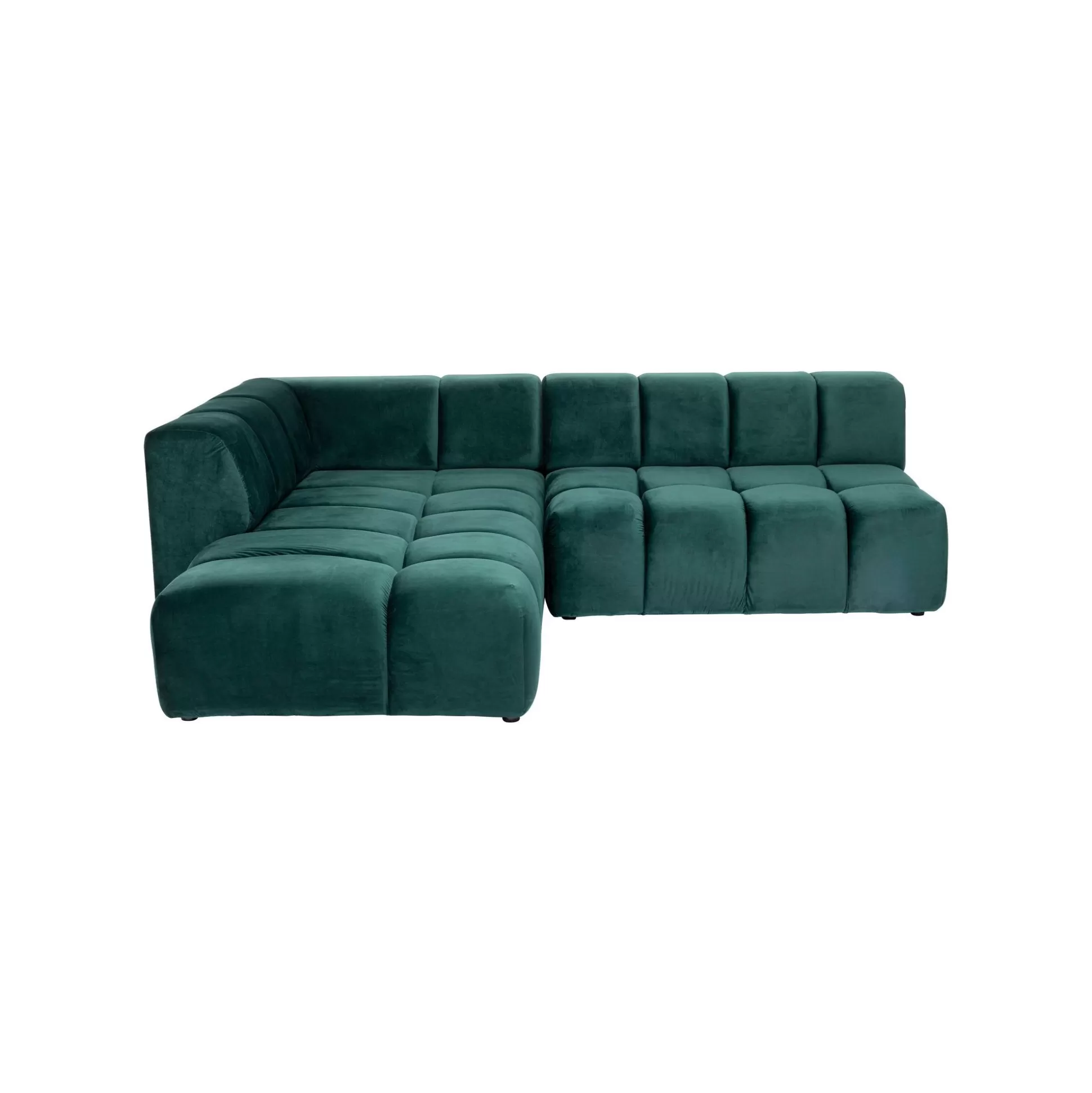 Canapé D'angle Belami Gauche Vert Foncé ^KARE Design Fashion