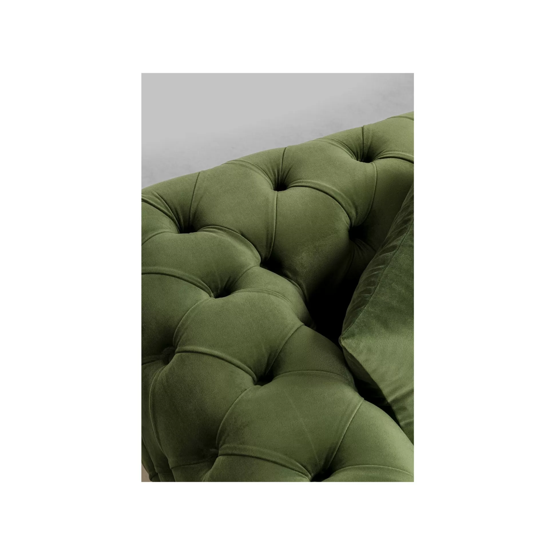 Canapé D'angle Bellissima Gauche Velours Vert ^KARE Design Sale