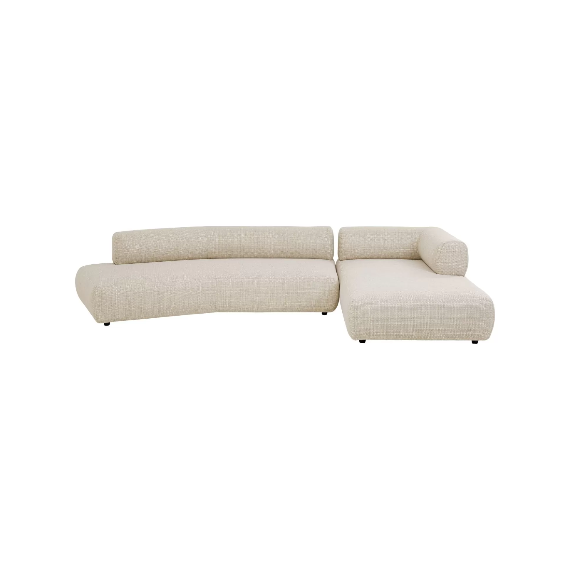 Canapé D'angle Bow Droite Crème ^KARE Design Cheap