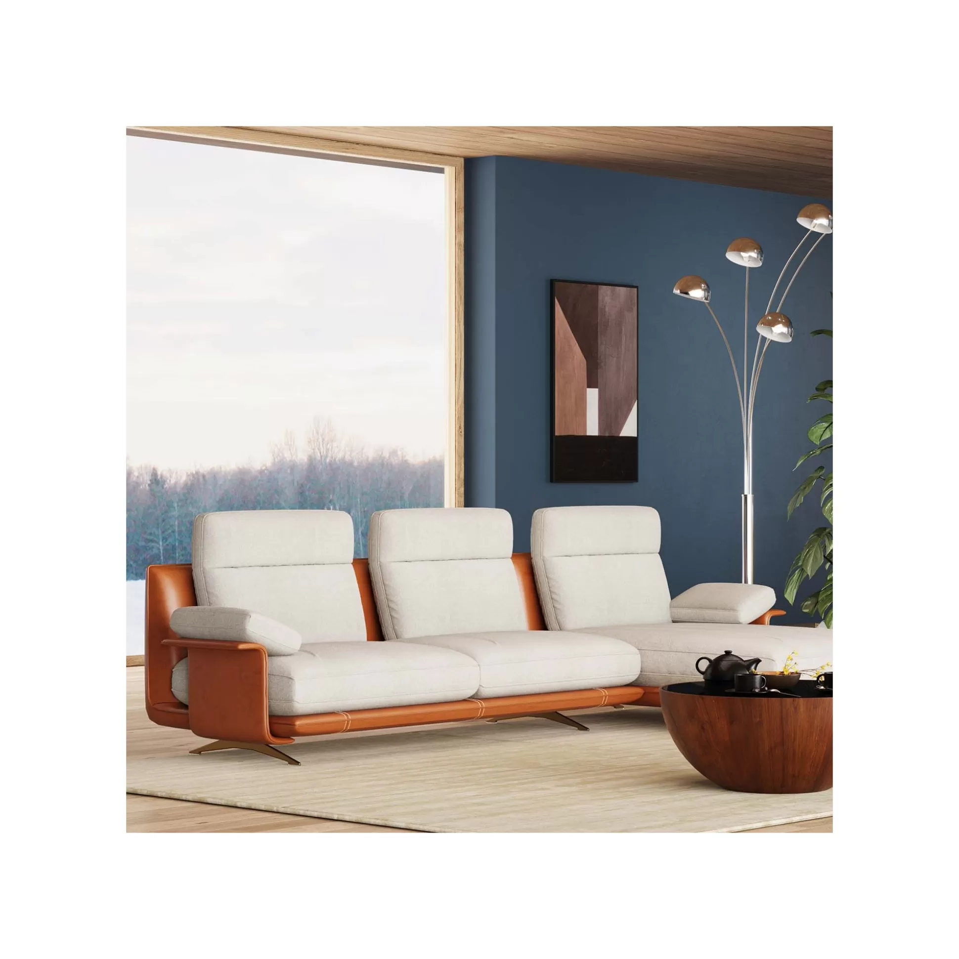 Canapé D'angle Charles Droite ^KARE Design Best