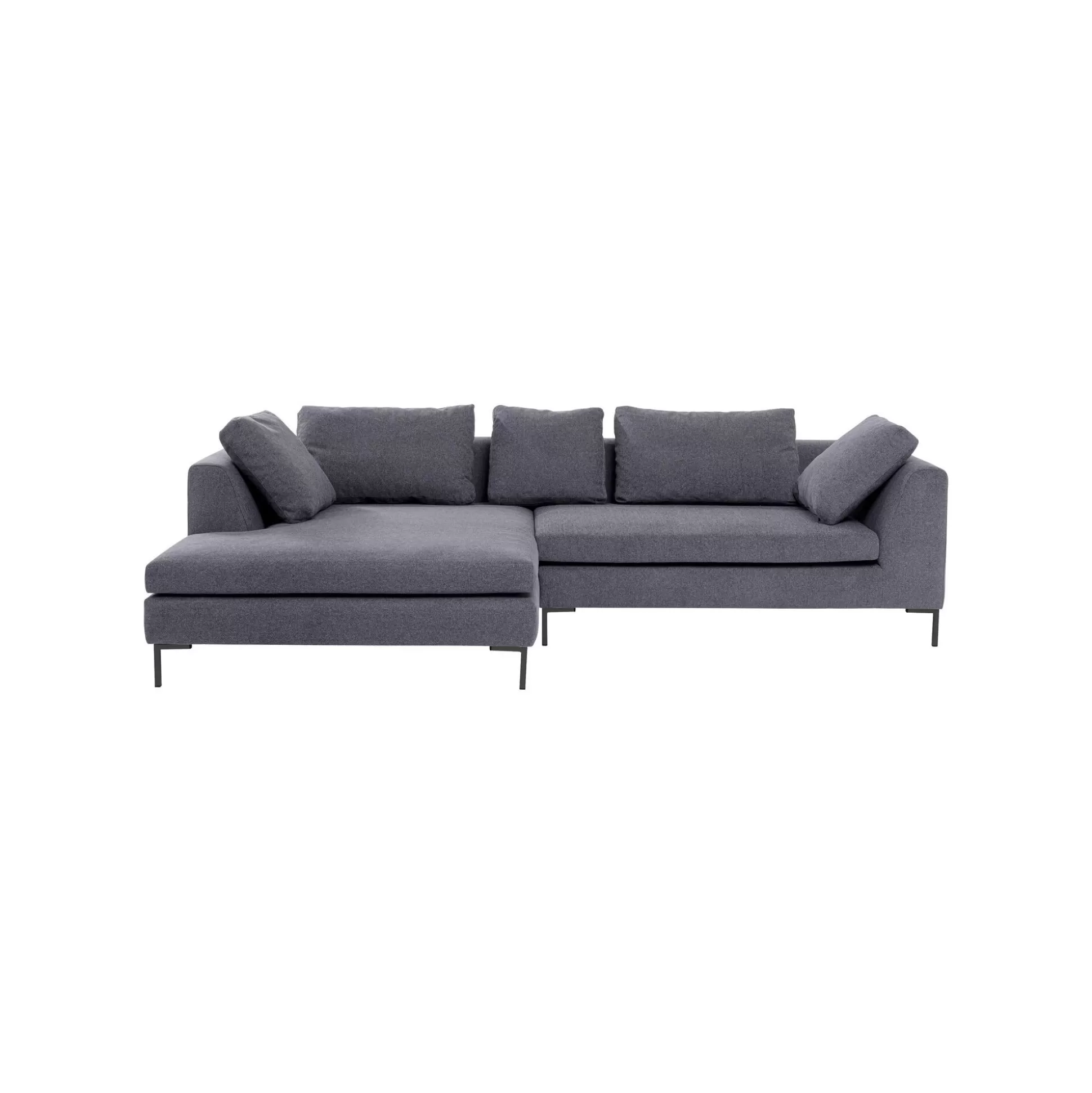 Canapé D'angle Gianna 290cm Gauche Gris Foncé ^KARE Design Store