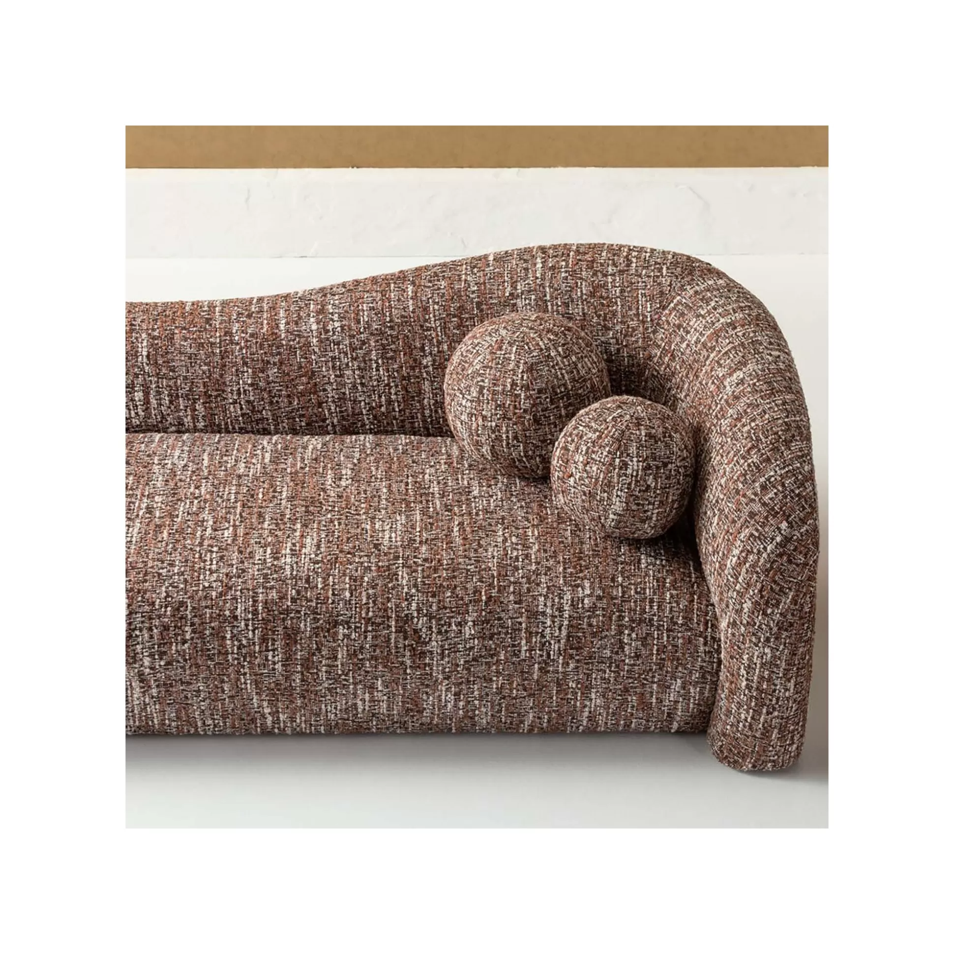 Canapé Livia Melange 3 Places Marron ^KARE Design Best Sale