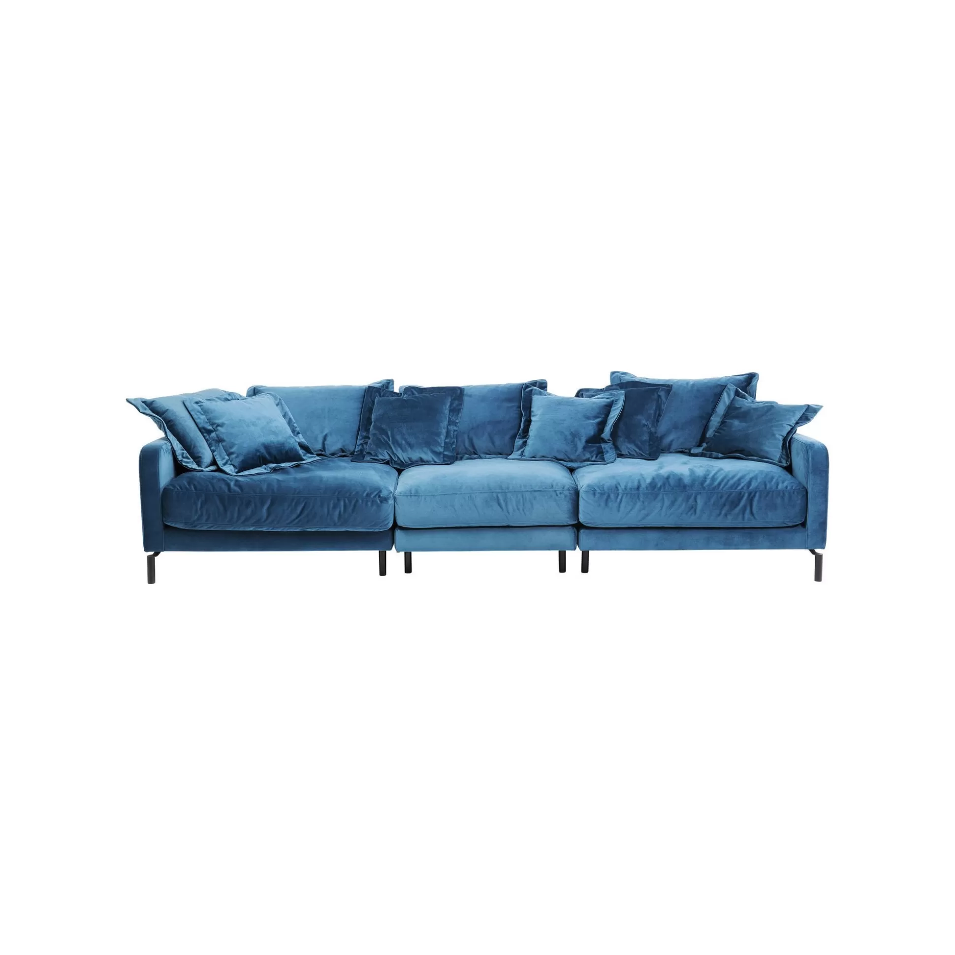Canapé Lullaby XL Velours Bleu Pétrole ^KARE Design Cheap
