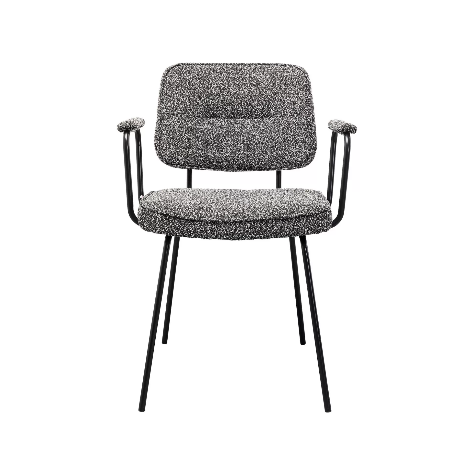Chaise Avec Accoudoirs Orelie Noire Et Blanche ^KARE Design New