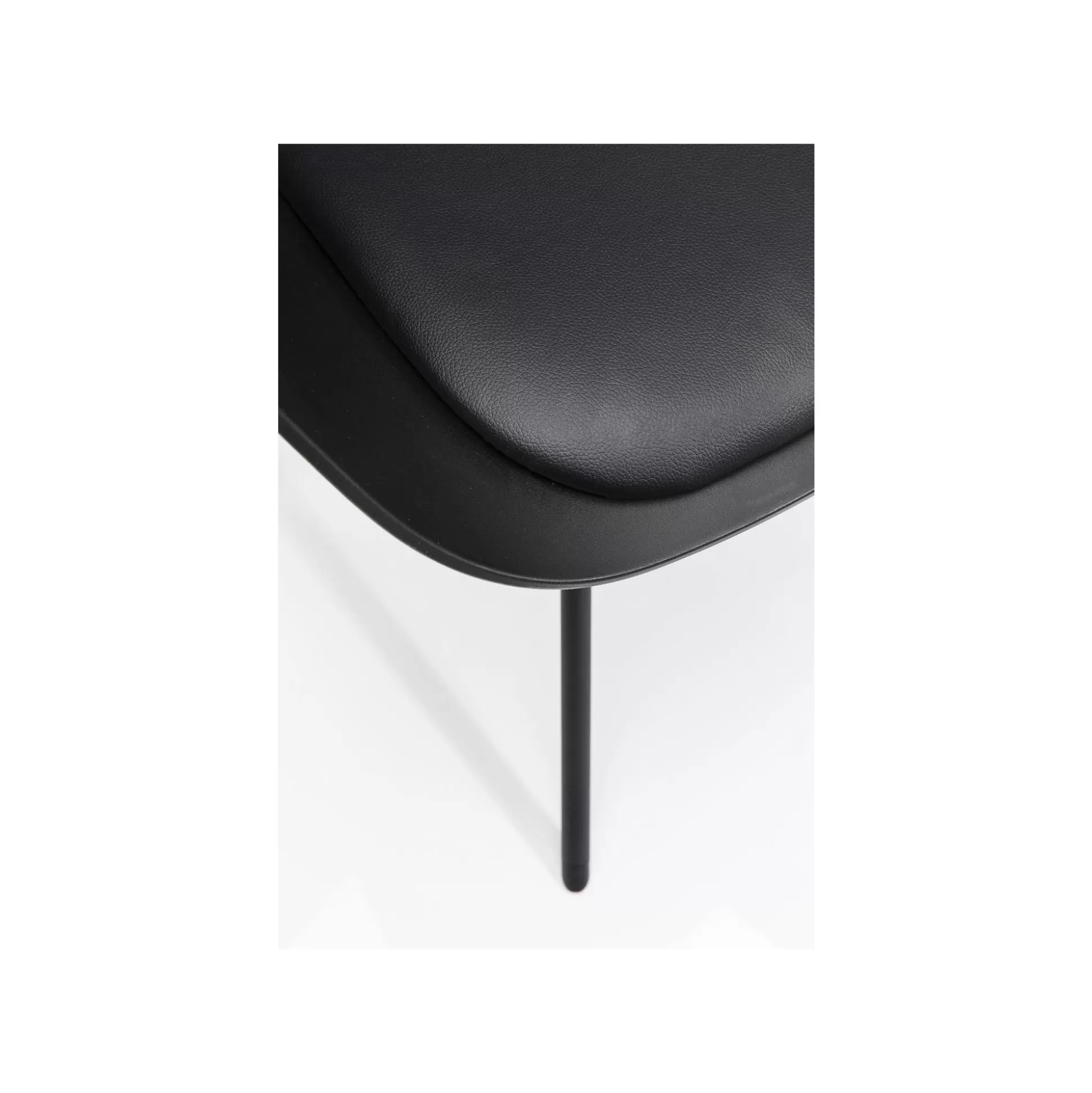 Chaise Avec Accoudoirs Pivotante Bel Air Noire ^KARE Design Shop