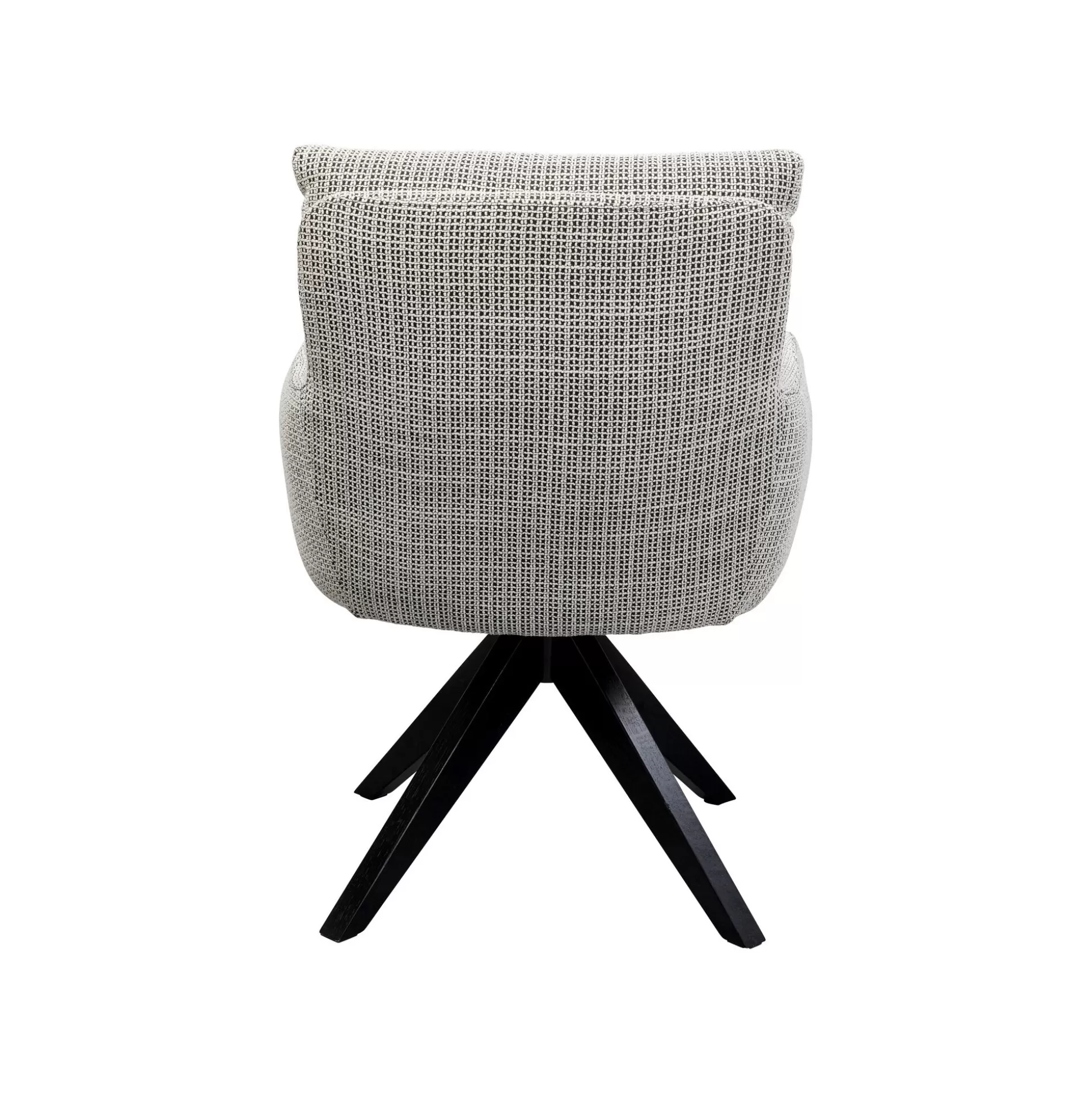Chaise Avec Accoudoirs Pivotante Bosse Noire Et Blanche ^KARE Design Best