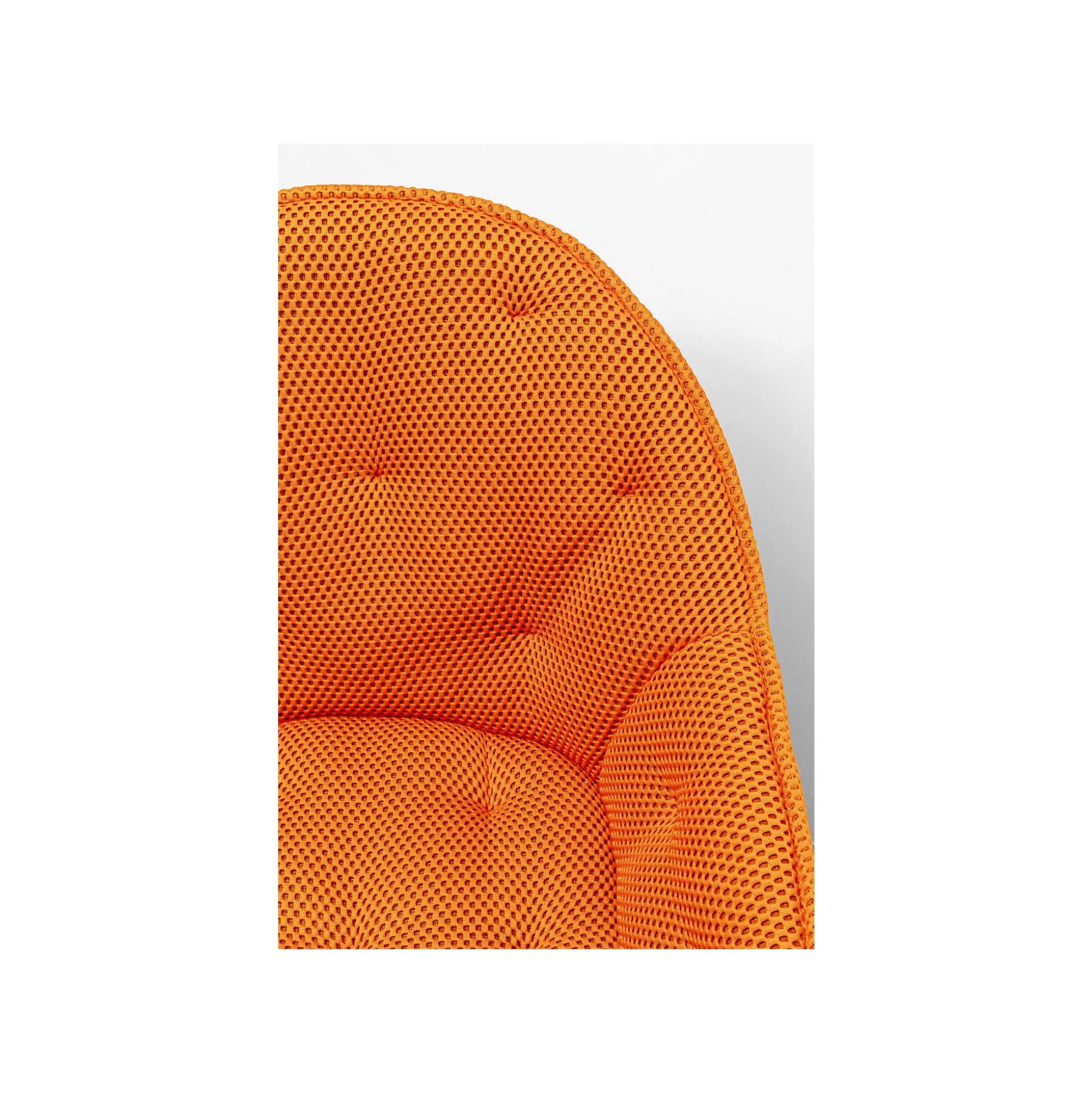 Chaise Avec Accoudoirs Pivotante Carlito Mesh Orange ^KARE Design Flash Sale