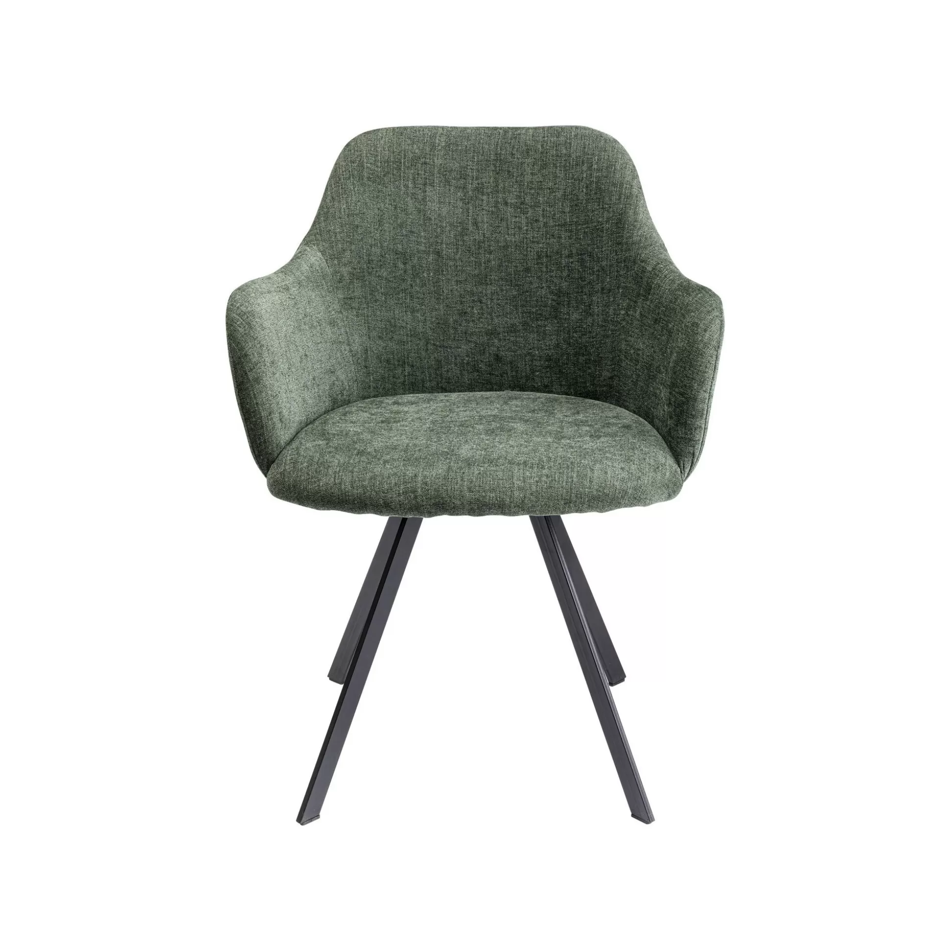 Chaise Avec Accoudoirs Pivotante Lady Loco Coco Verte ^KARE Design Hot