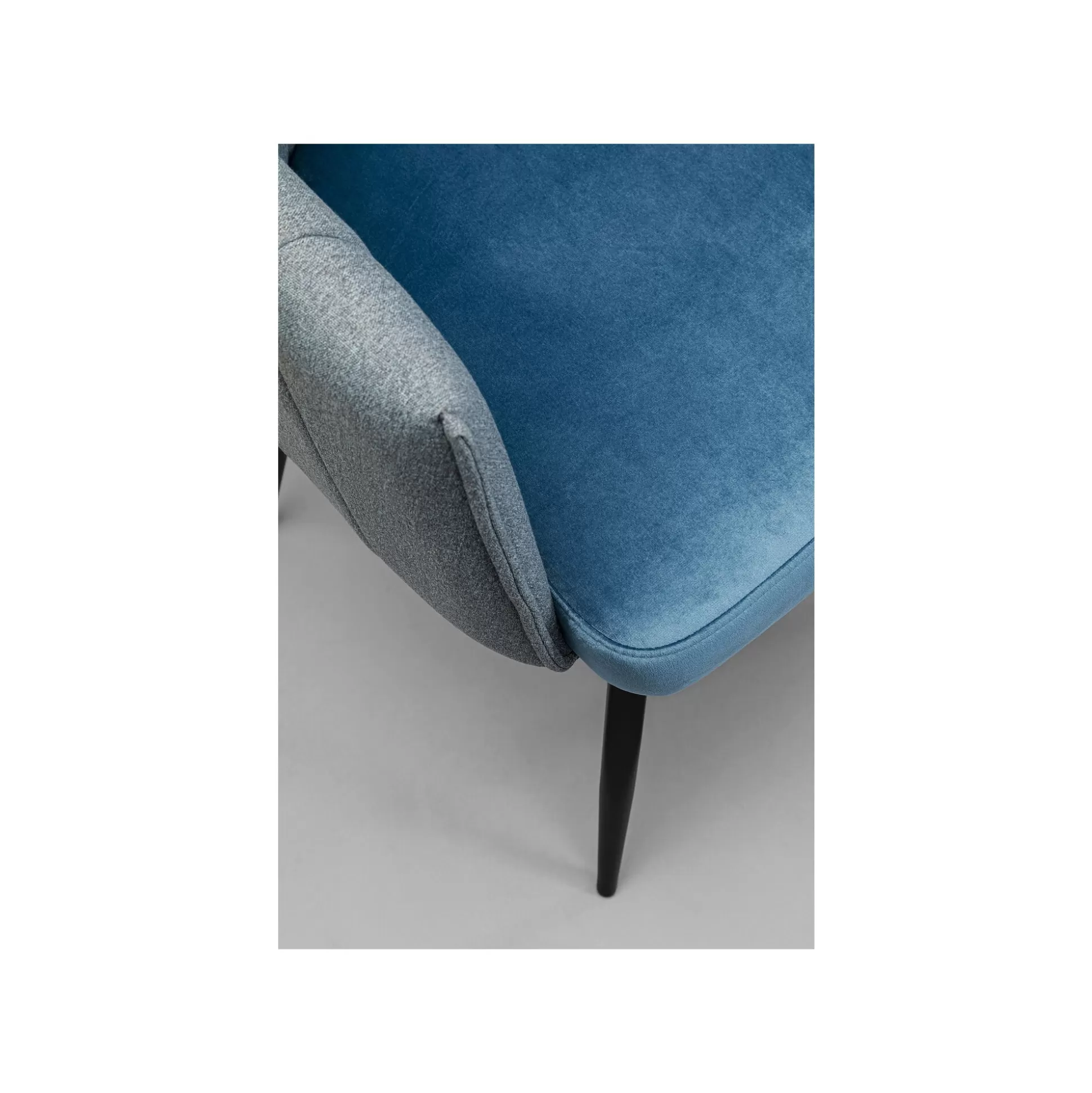 Chaise Avec Accoudoirs Pivotante Merida Bleue ^KARE Design Best