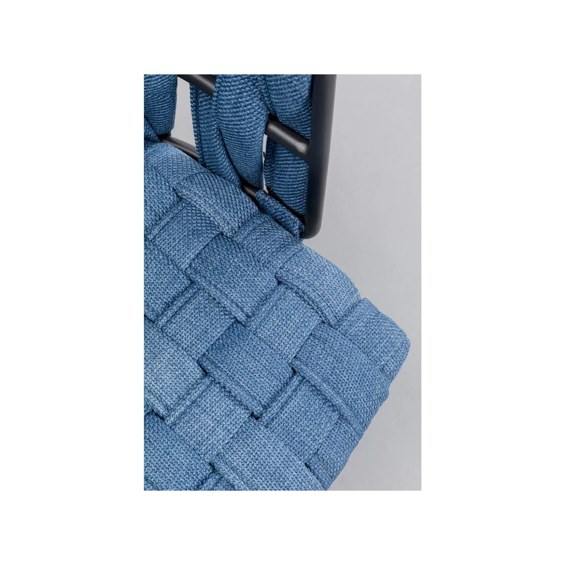 Chaise Avec Accoudoirs Saluti Bleue ^KARE Design New