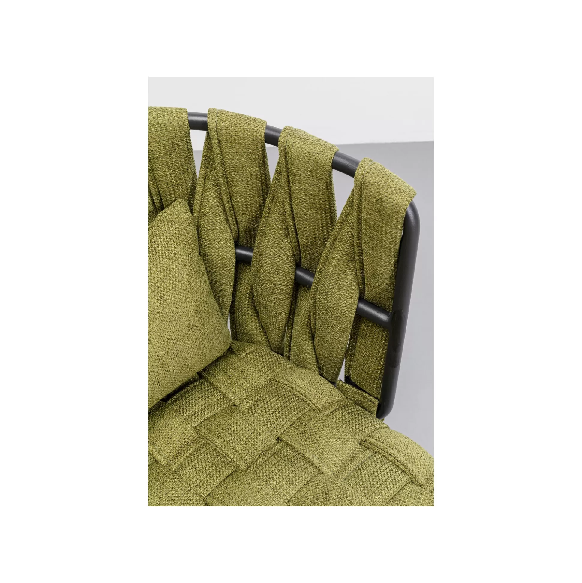 Chaise Avec Accoudoirs Saluti Verte ^KARE Design Store