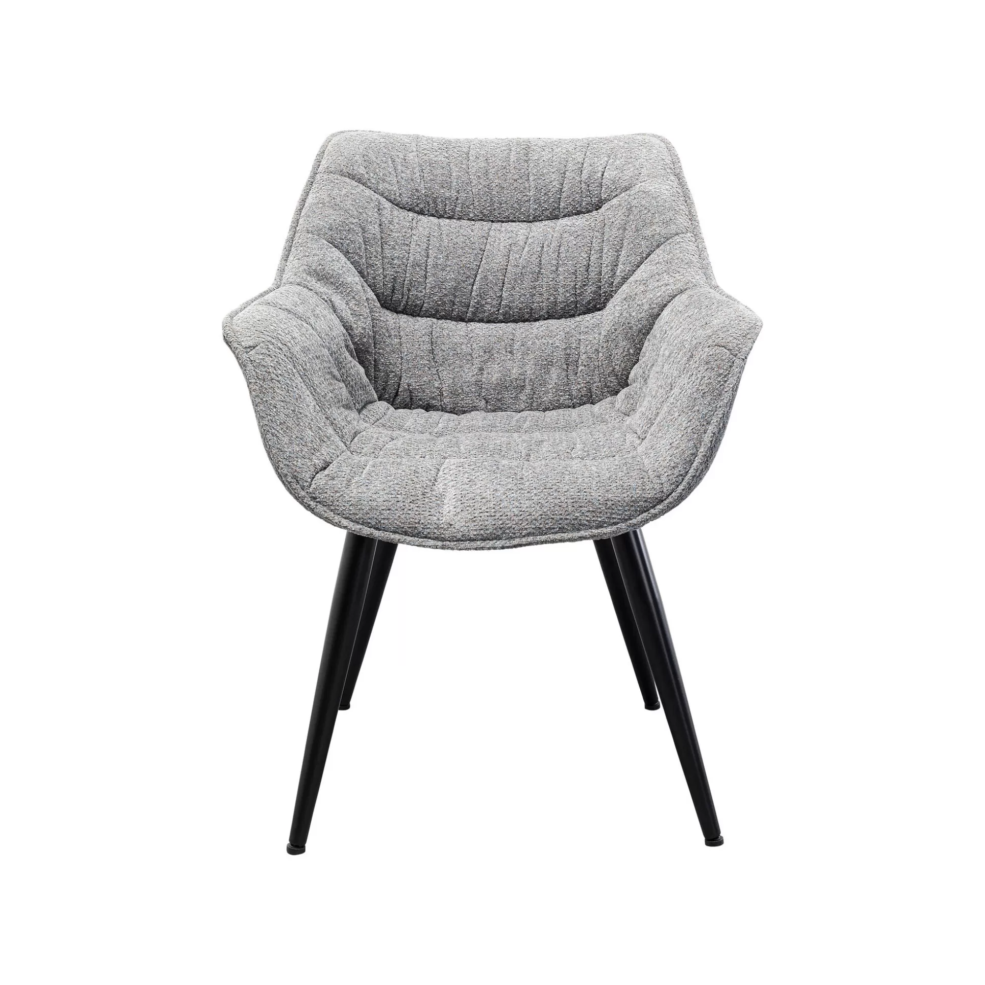 Chaise Avec Accoudoirs Thelma Melange Grise ^KARE Design Best Sale
