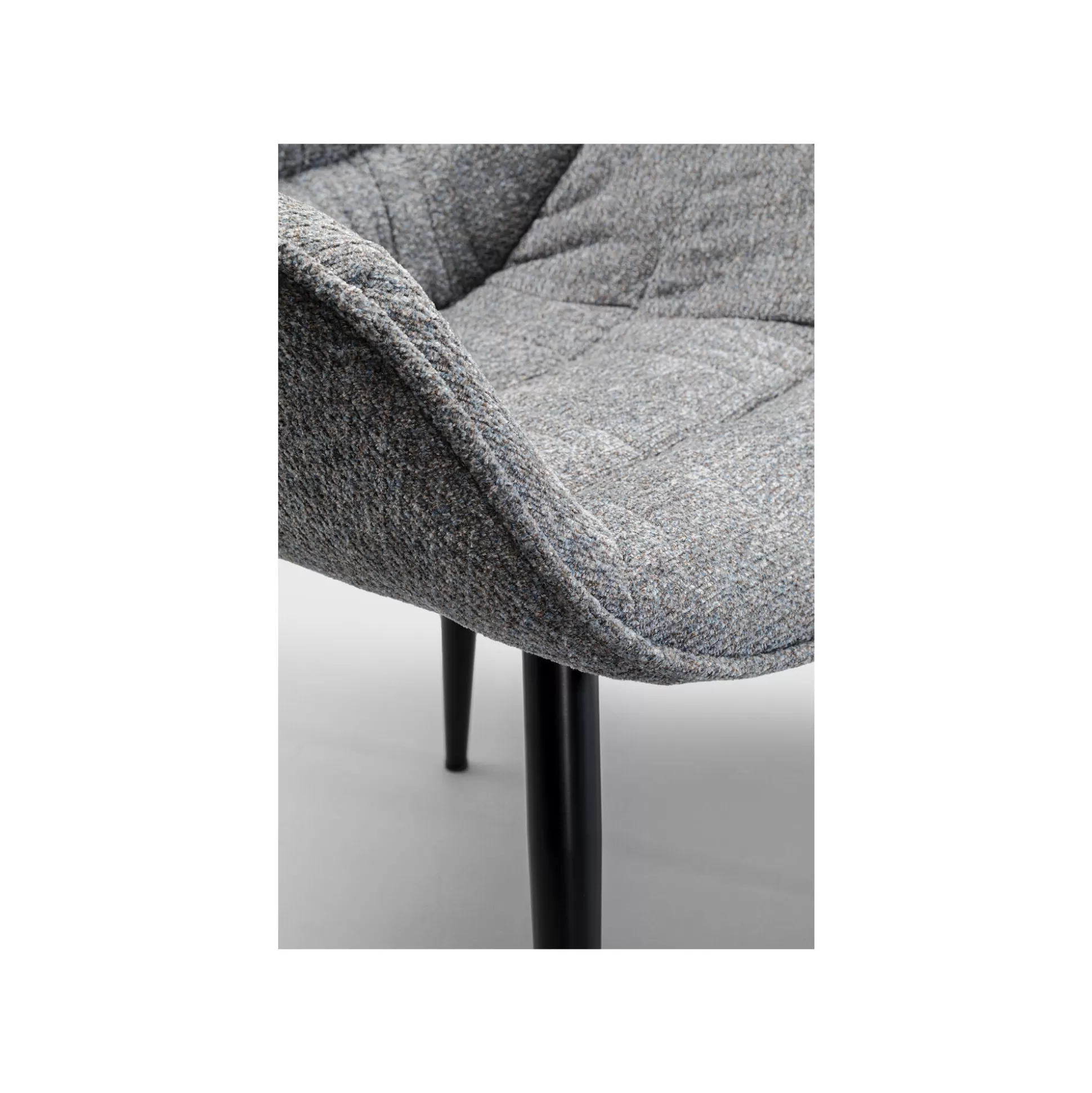 Chaise Avec Accoudoirs Thelma Melange Grise ^KARE Design Best Sale
