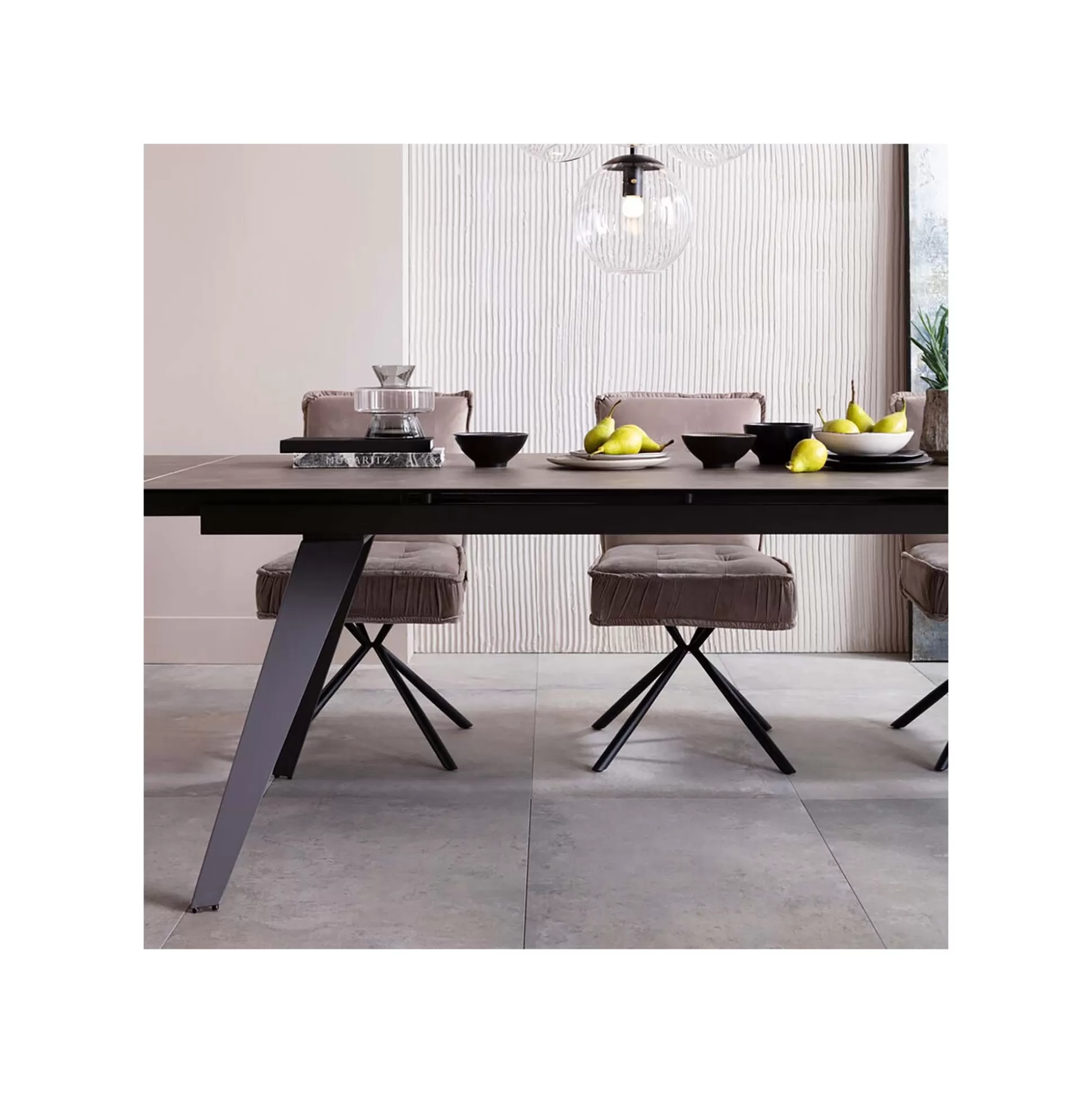 Chaise Chelsea Grise ^KARE Design Online