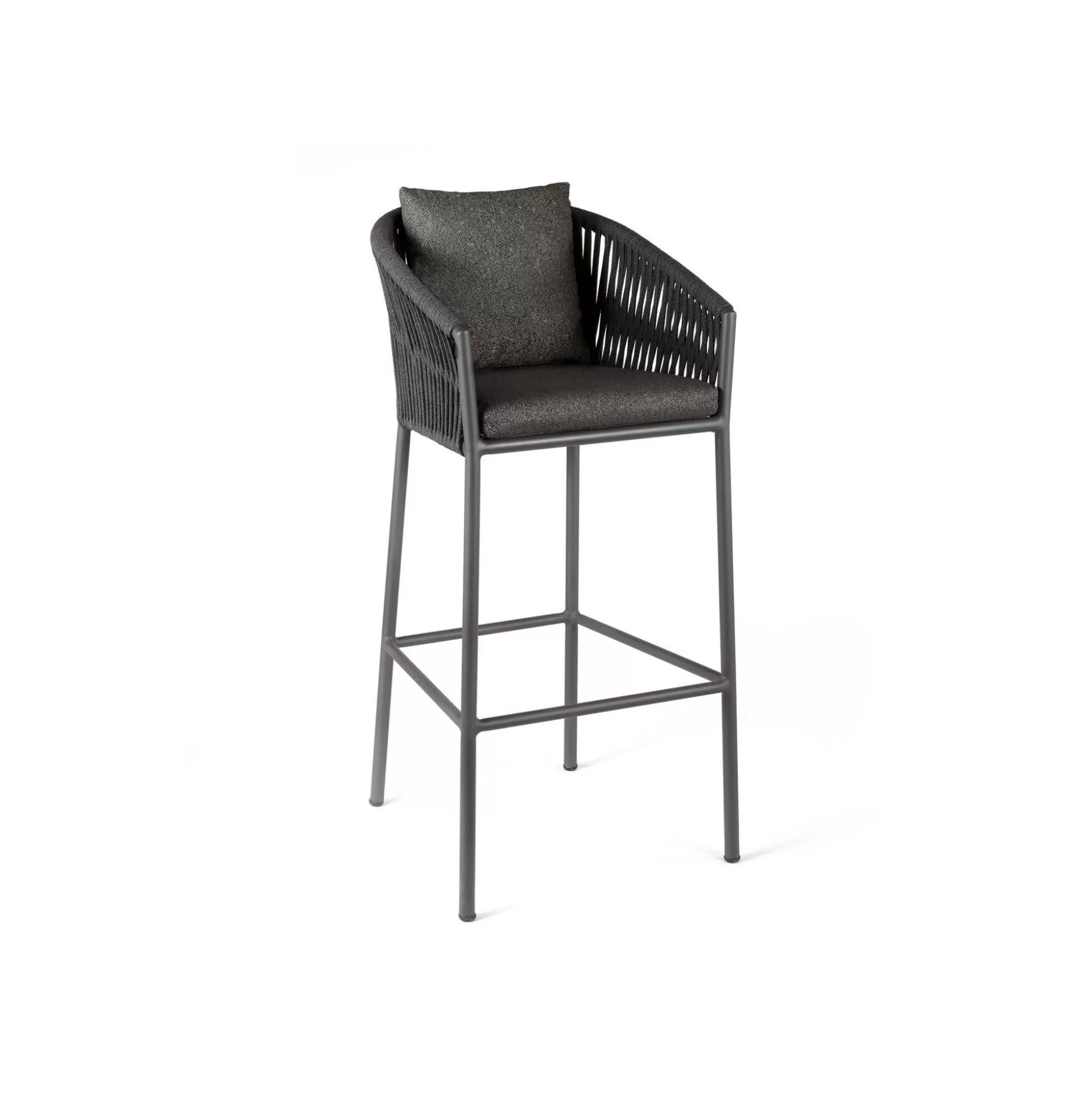 Chaise De Bar Gabon Gris Anthracite Gescova^KARE Design Hot