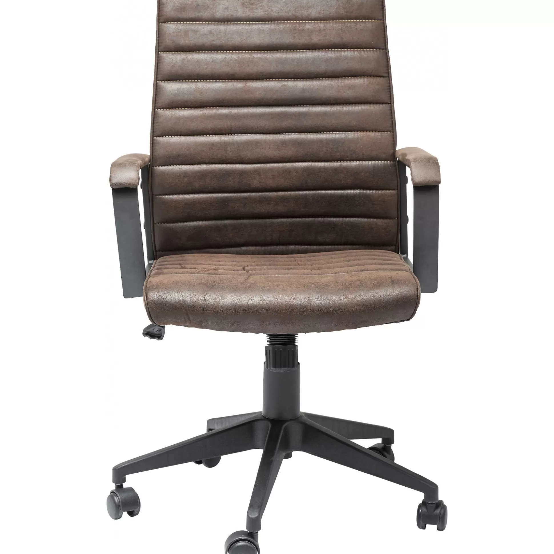 Chaise De Bureau Pivotante Labora Marron Foncé ^KARE Design Shop