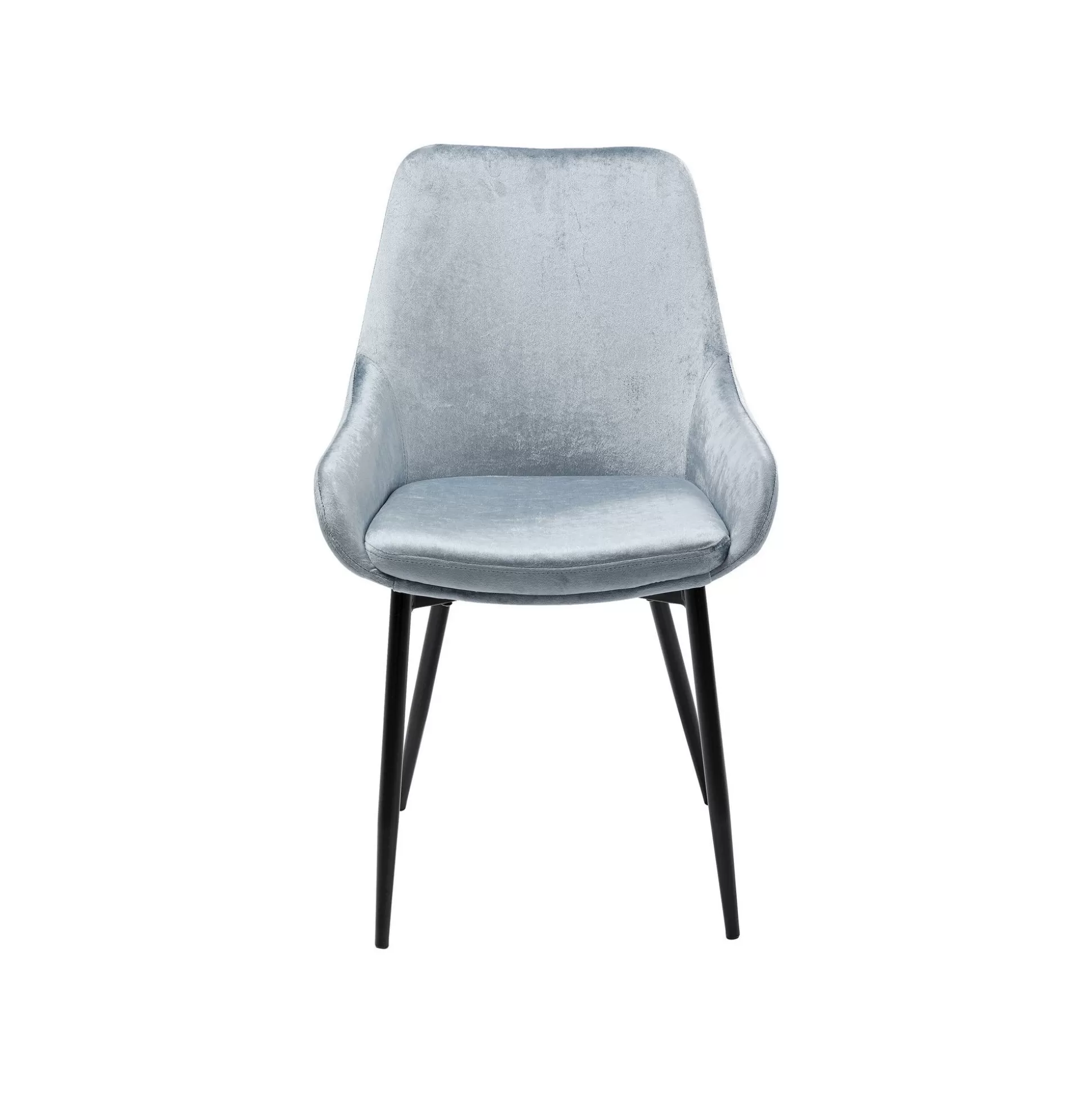 Chaise East Side Velours Gris ^KARE Design Sale