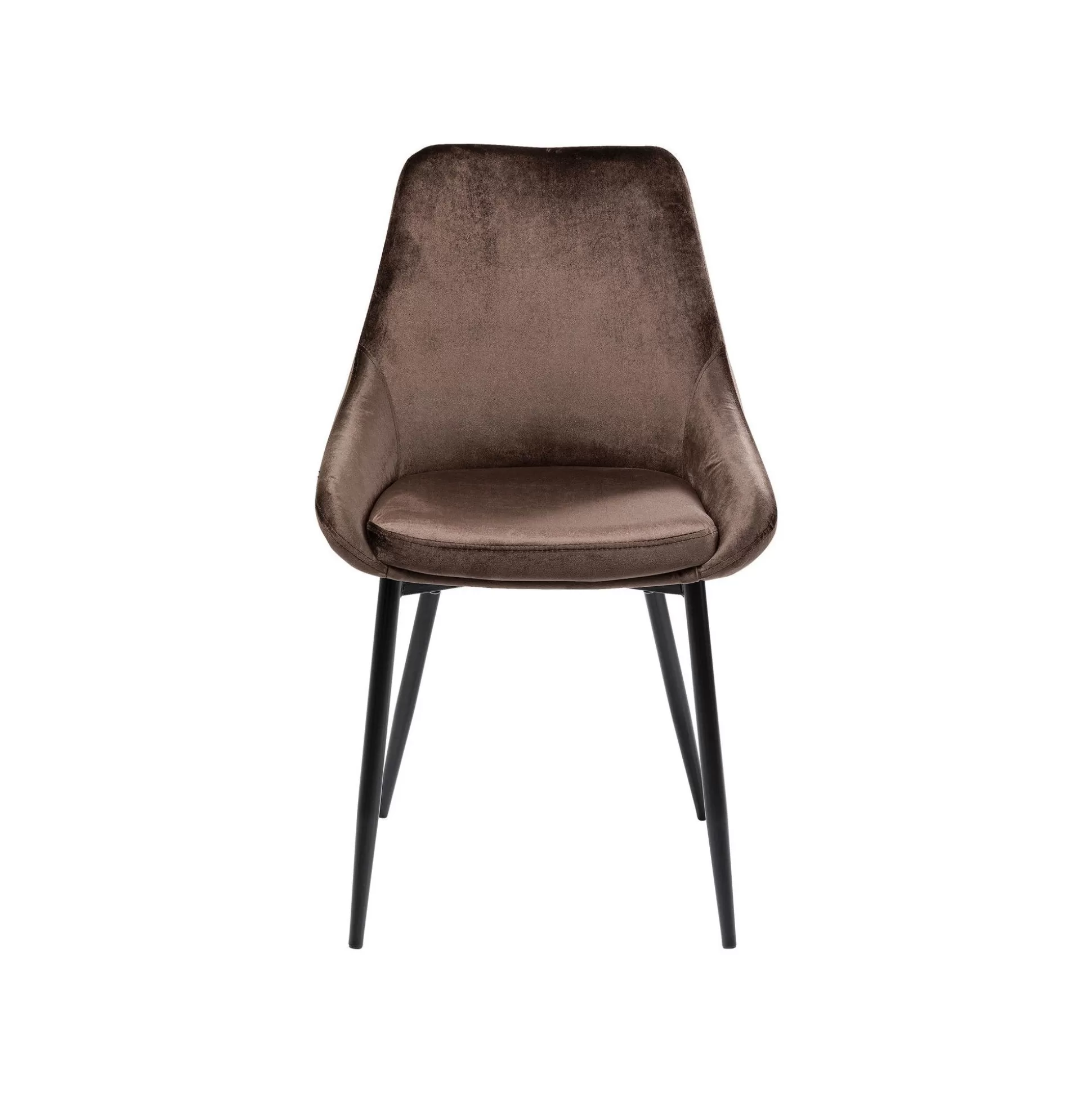 Chaise East Side Velours Marron ^KARE Design Hot