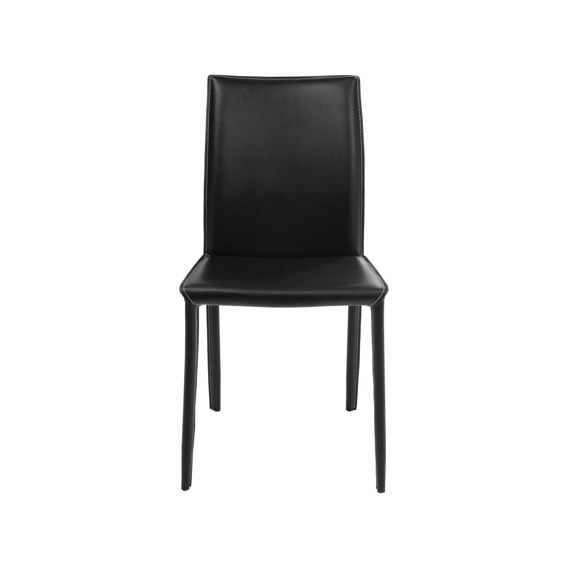 Chaise En Cuir Milano Noire ^KARE Design Store