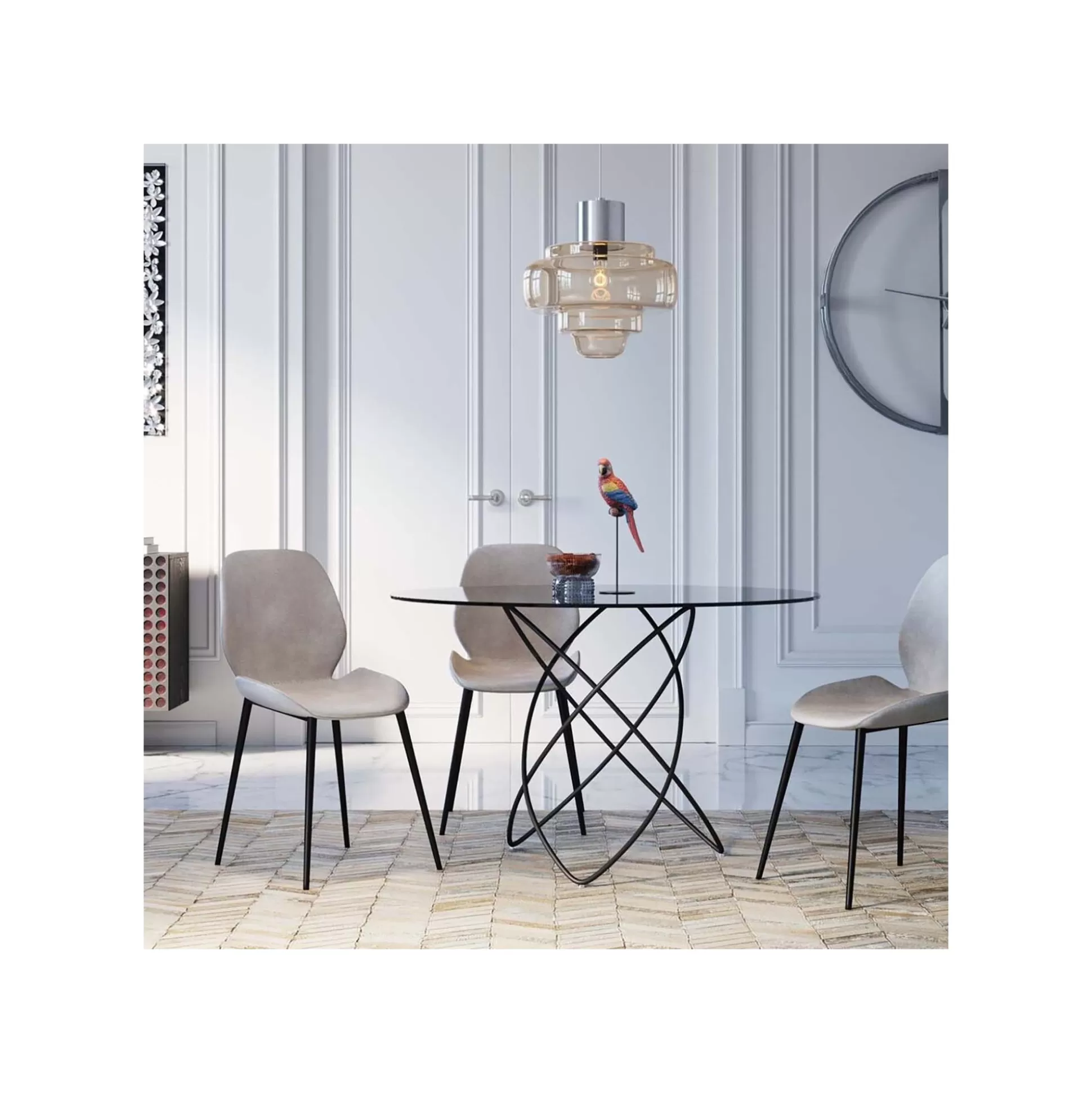 Chaise Honeymoon Grise ^KARE Design Sale