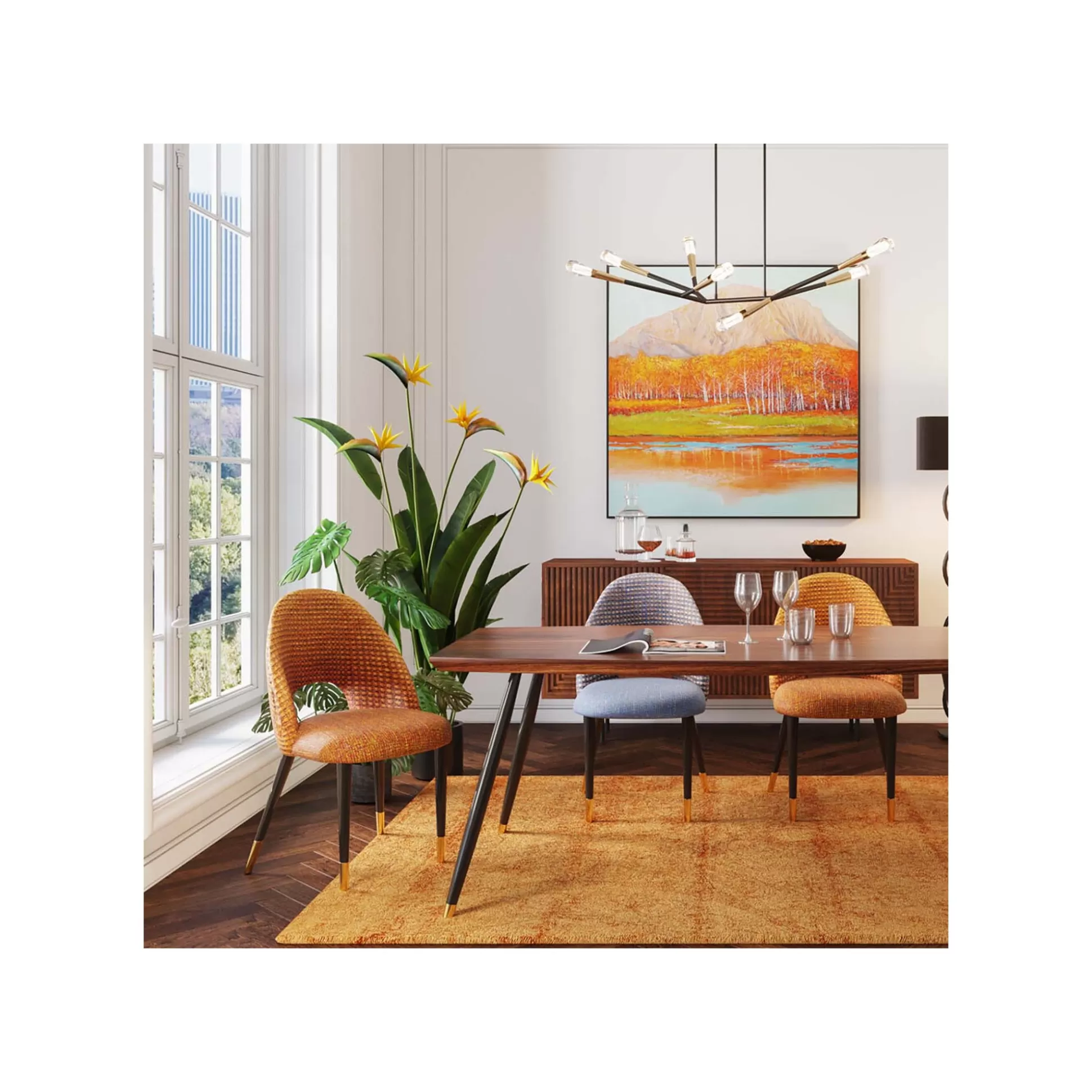 Chaise Hudson Orange ^KARE Design Best