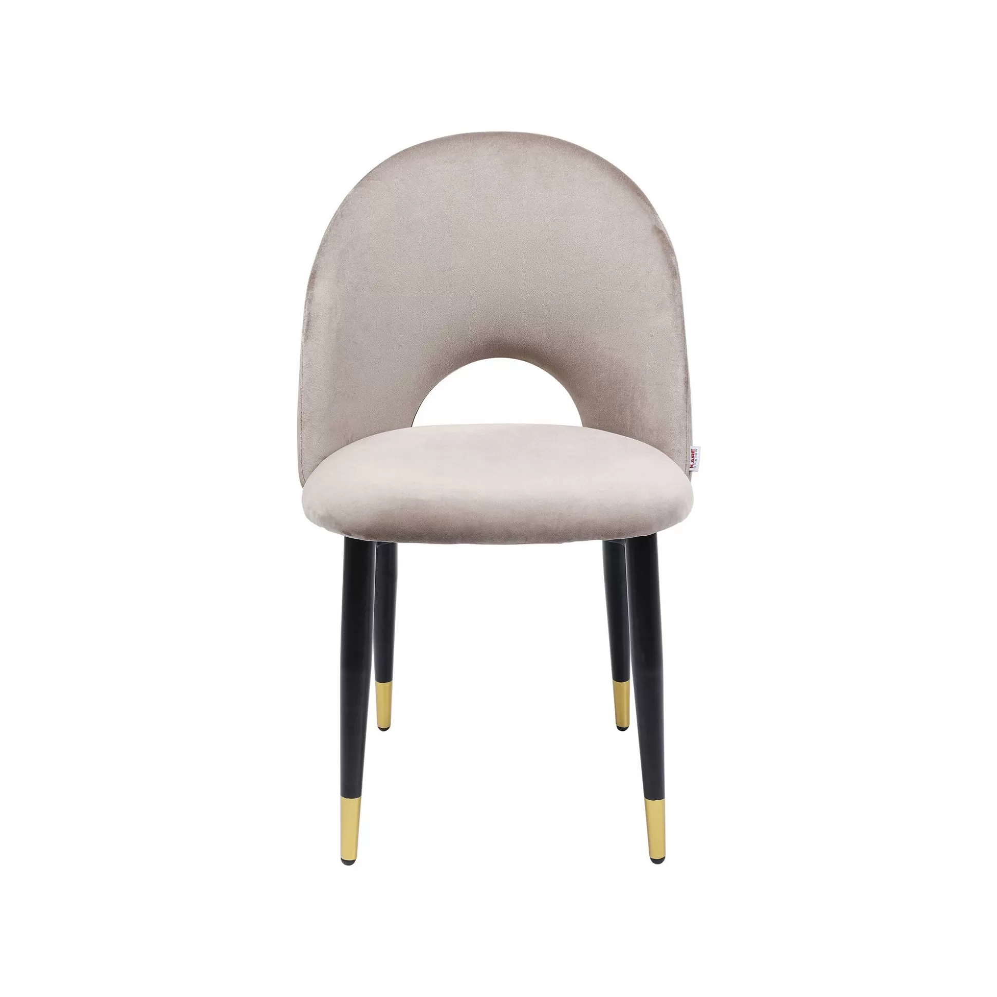 Chaise Iris Velours Beige ^KARE Design New