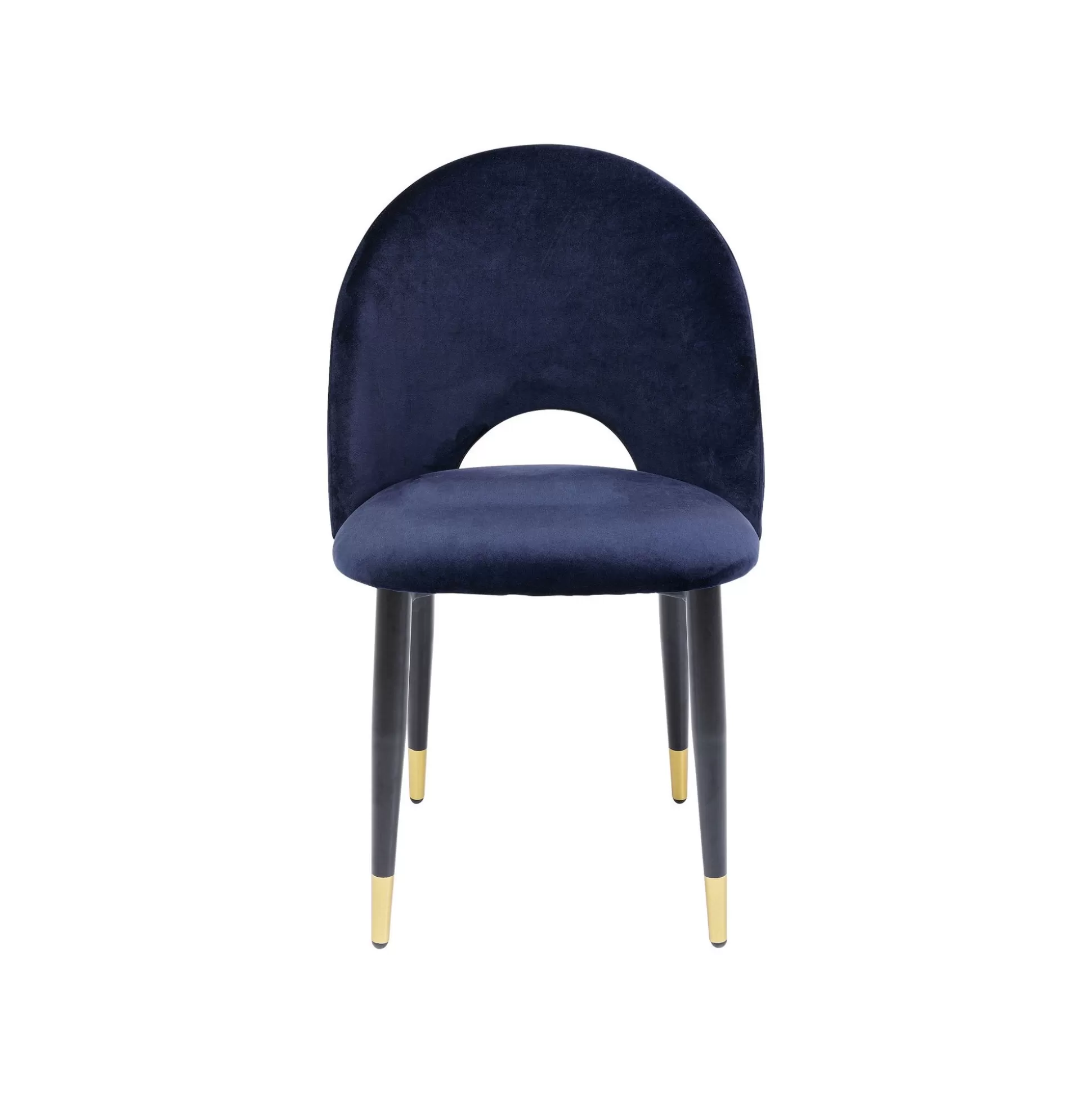 Chaise Iris Velours Bleu ^KARE Design Shop