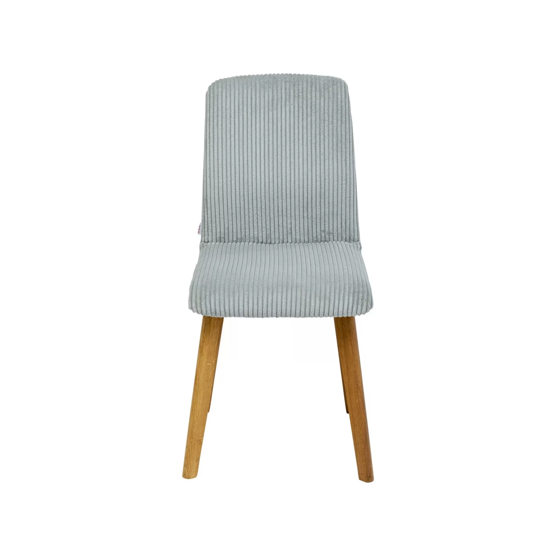 Chaise Lara Cord Côtelée Bleue ^KARE Design Outlet