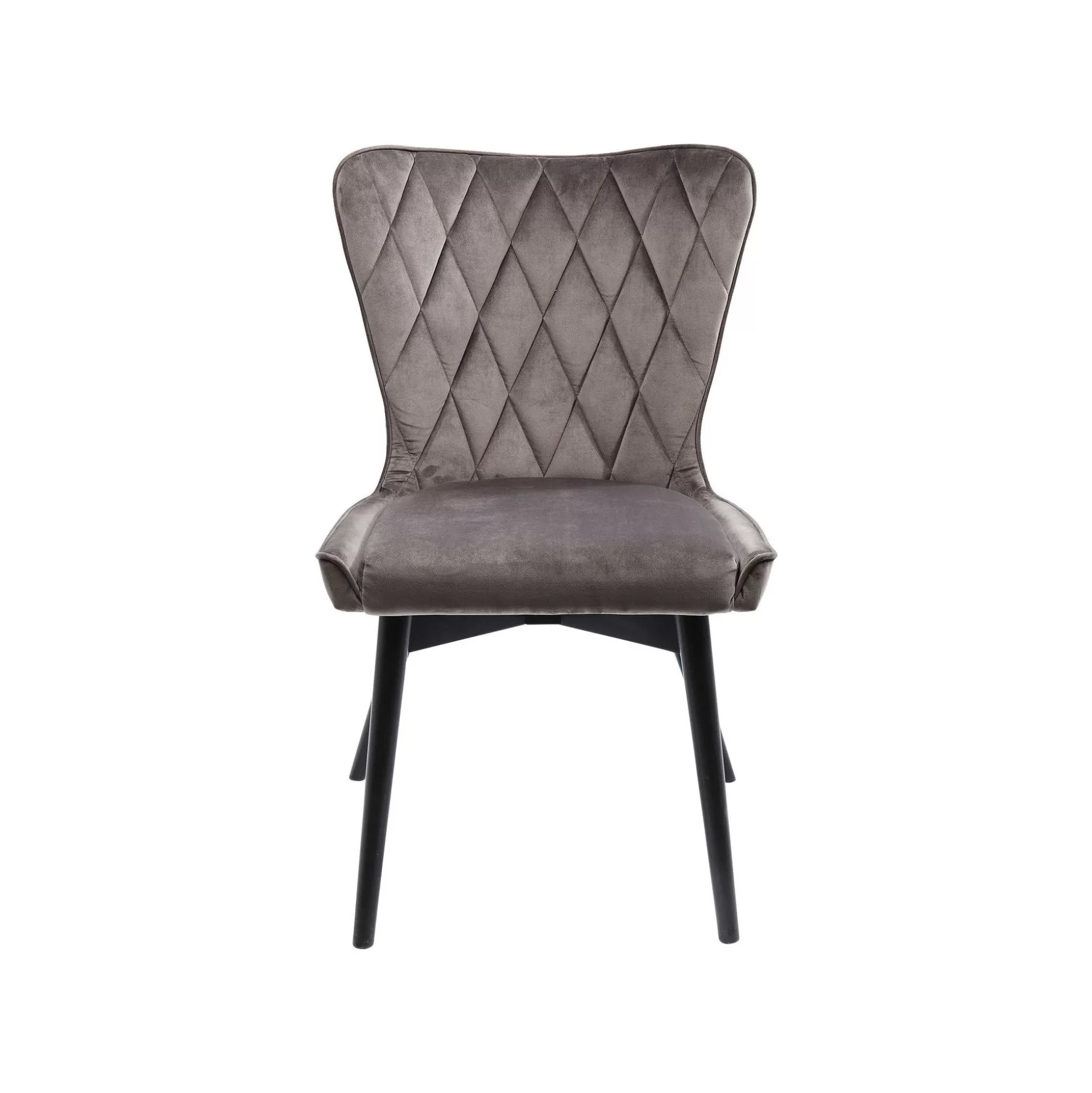Chaise Marshall Velours Gris ^KARE Design Fashion