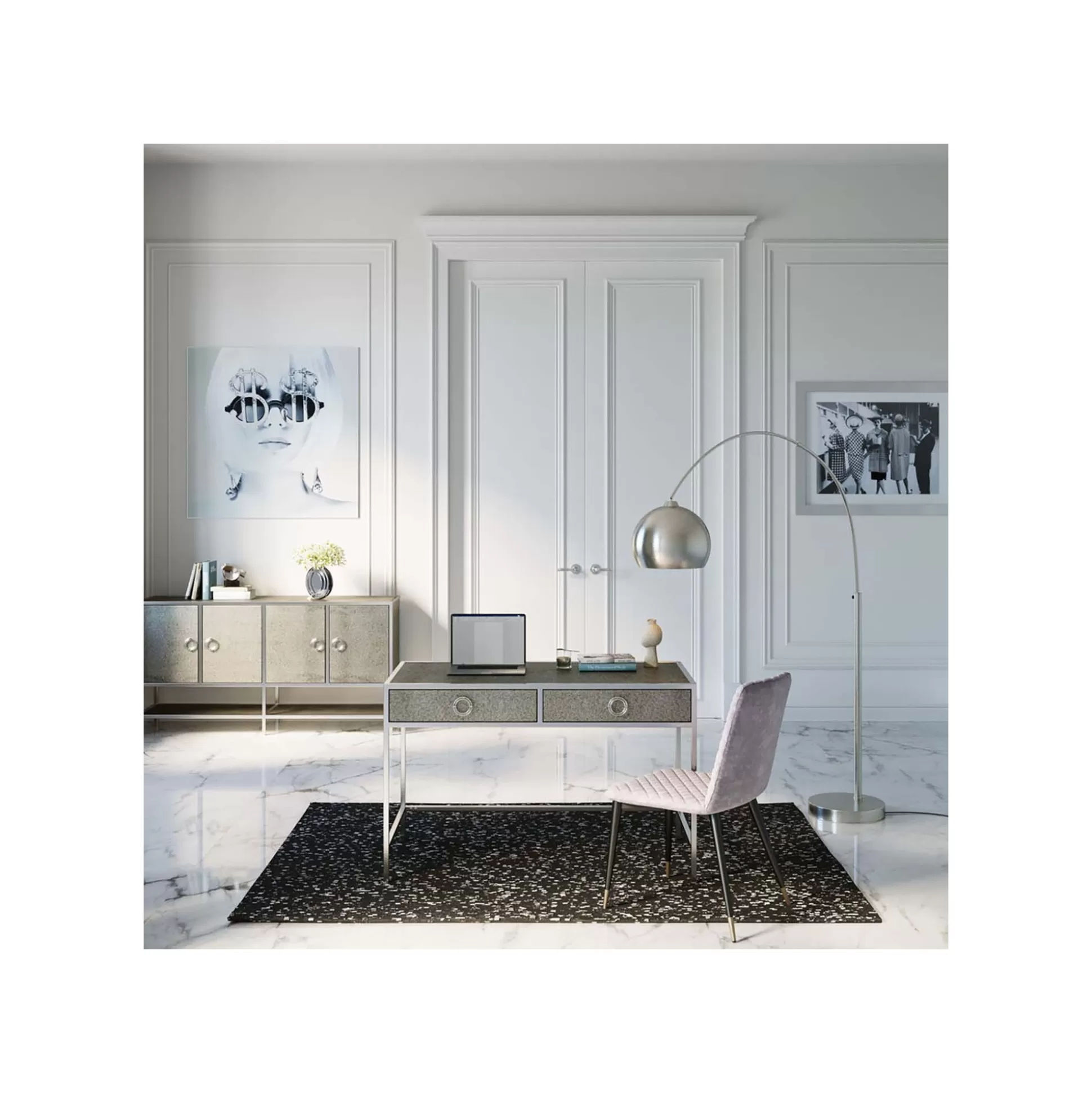 Chaise Montmartre Grise ^KARE Design Discount
