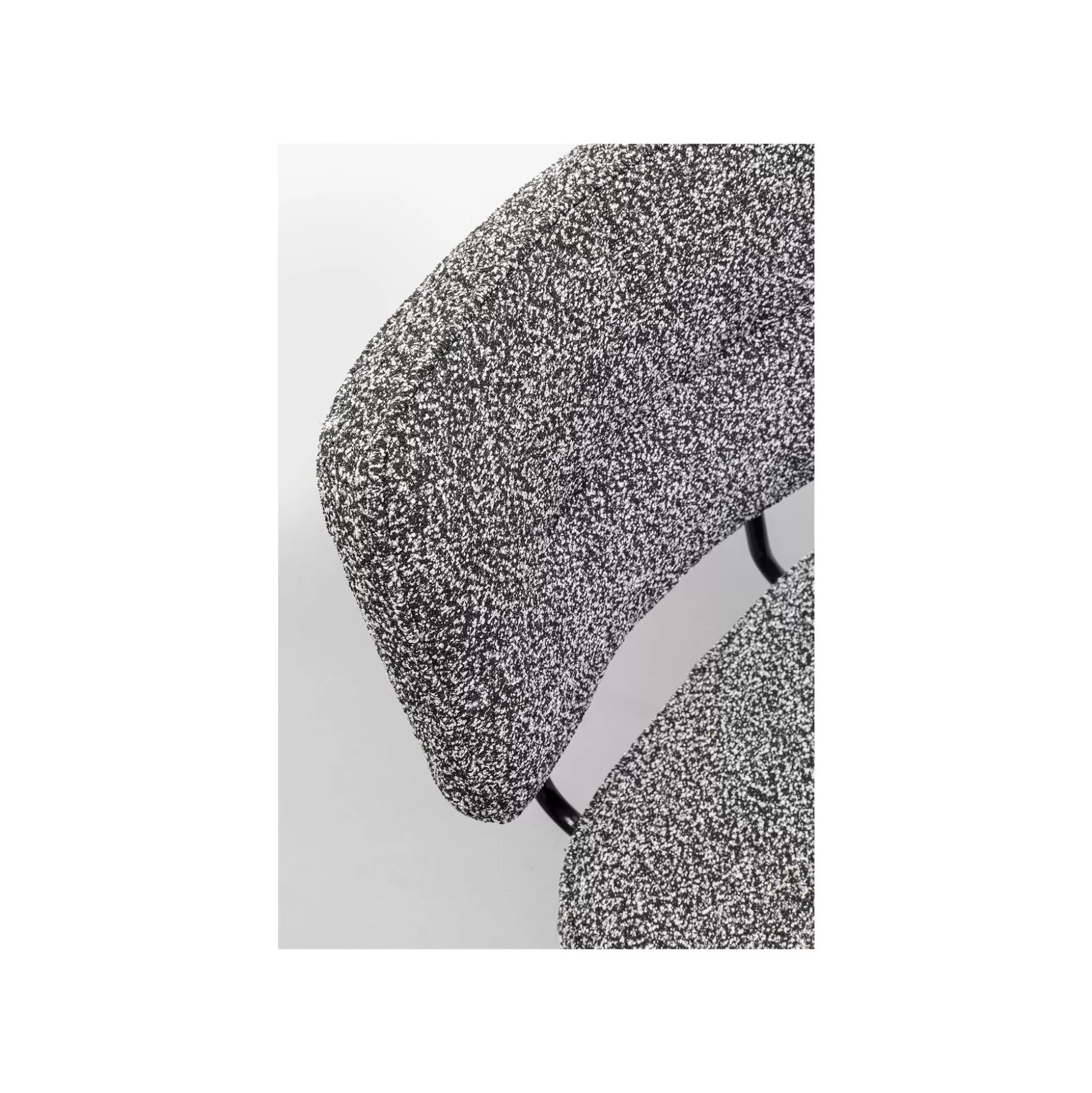 Chaise Orelie Noire Et Blanche ^KARE Design Fashion