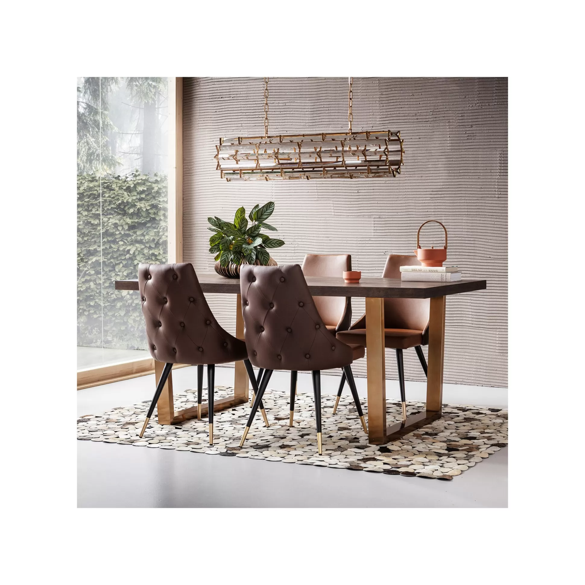 Chaise Urban Desire Marron ^KARE Design Discount