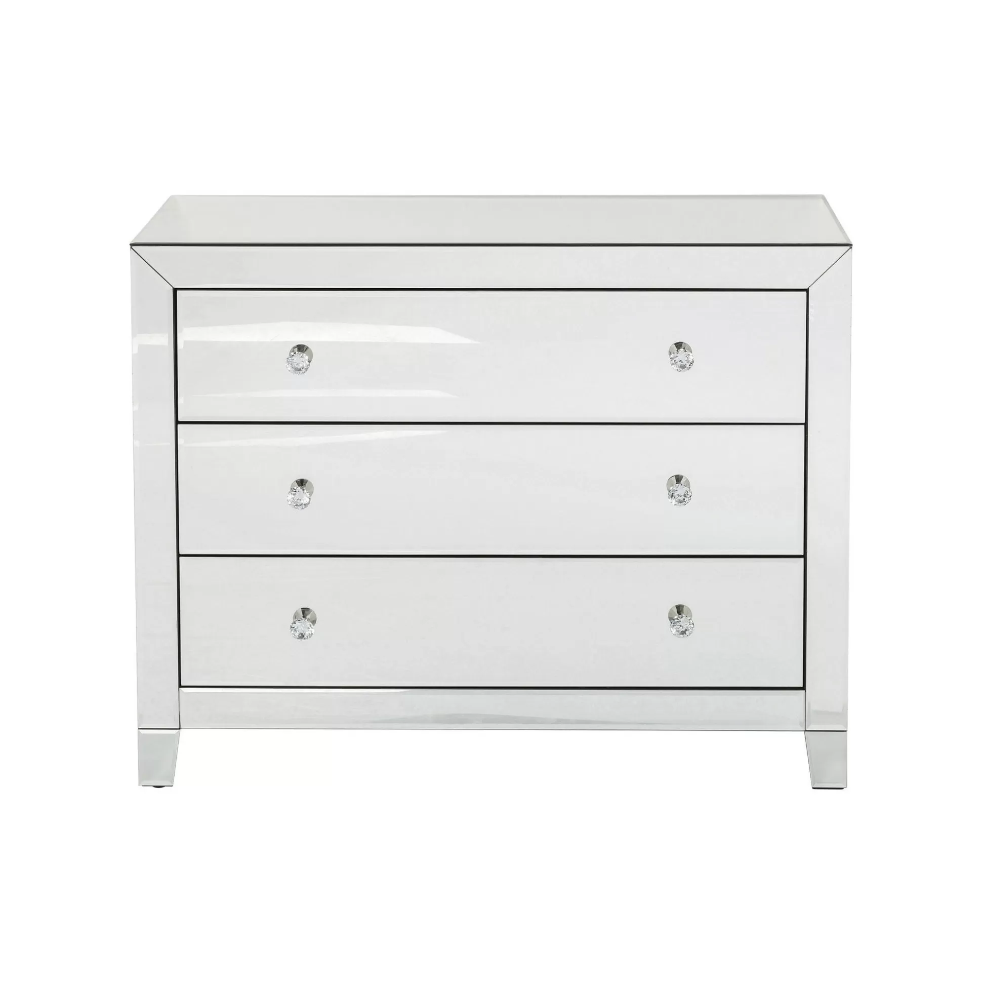 Commode Luxury Argent 3 Tiroirs ^KARE Design Best Sale