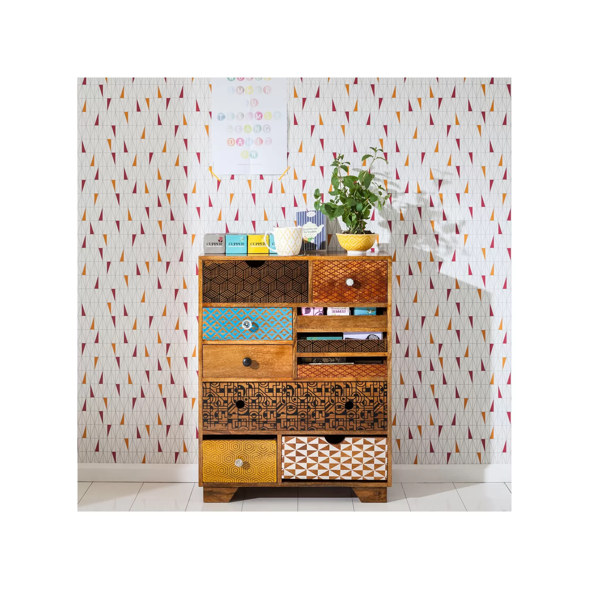 Commode Soleil 10 Tiroirs ^KARE Design Flash Sale