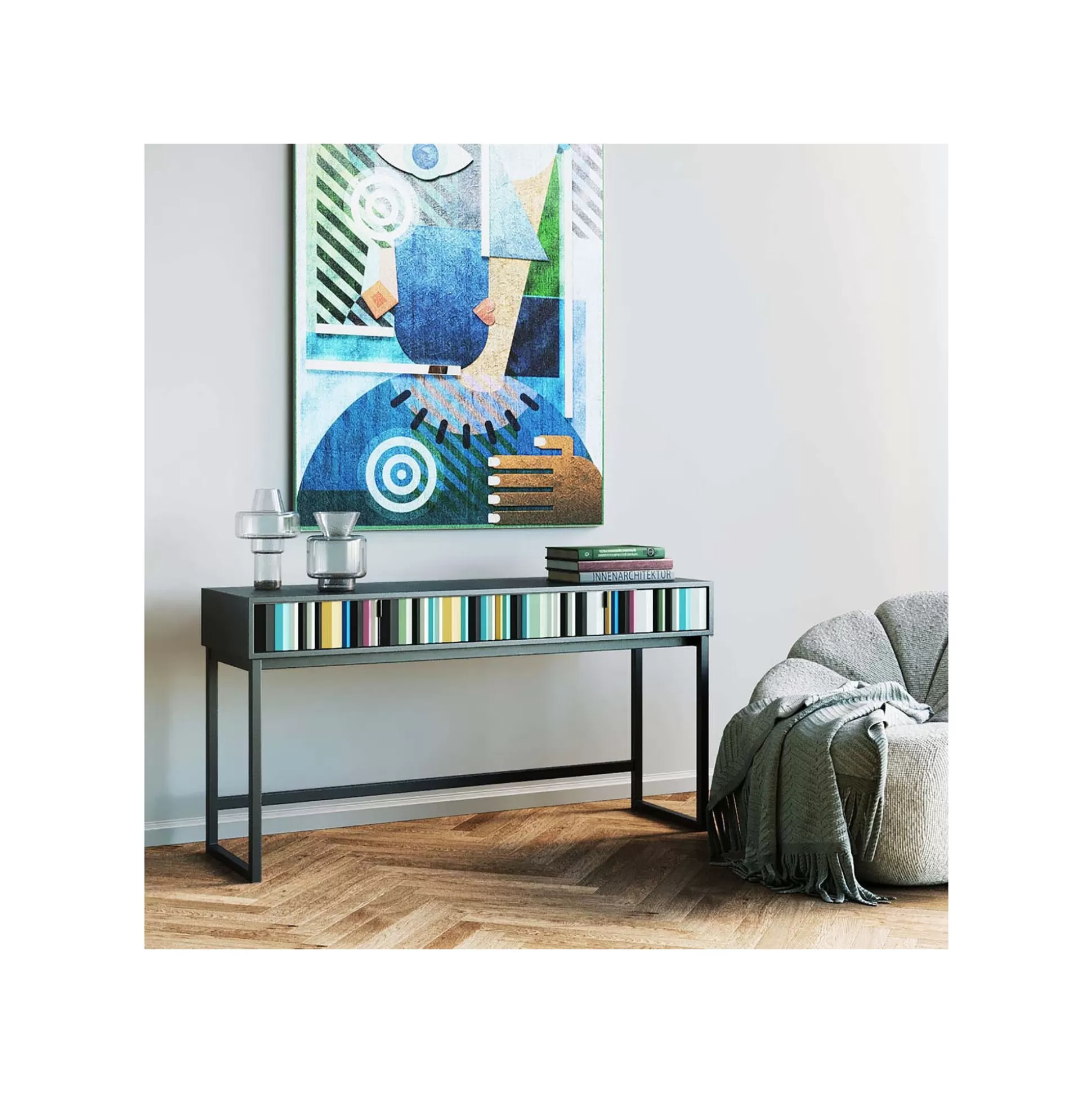 Console Concertina Colore 136x40cm ^KARE Design Cheap
