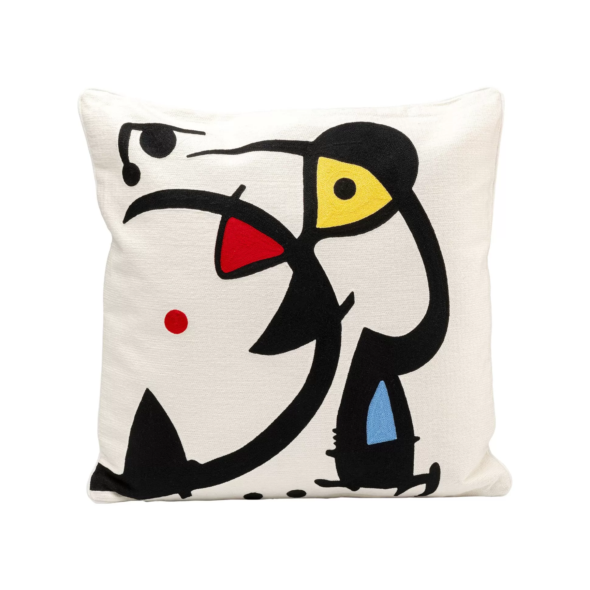 Coussin Art Line Blanc ^KARE Design Discount